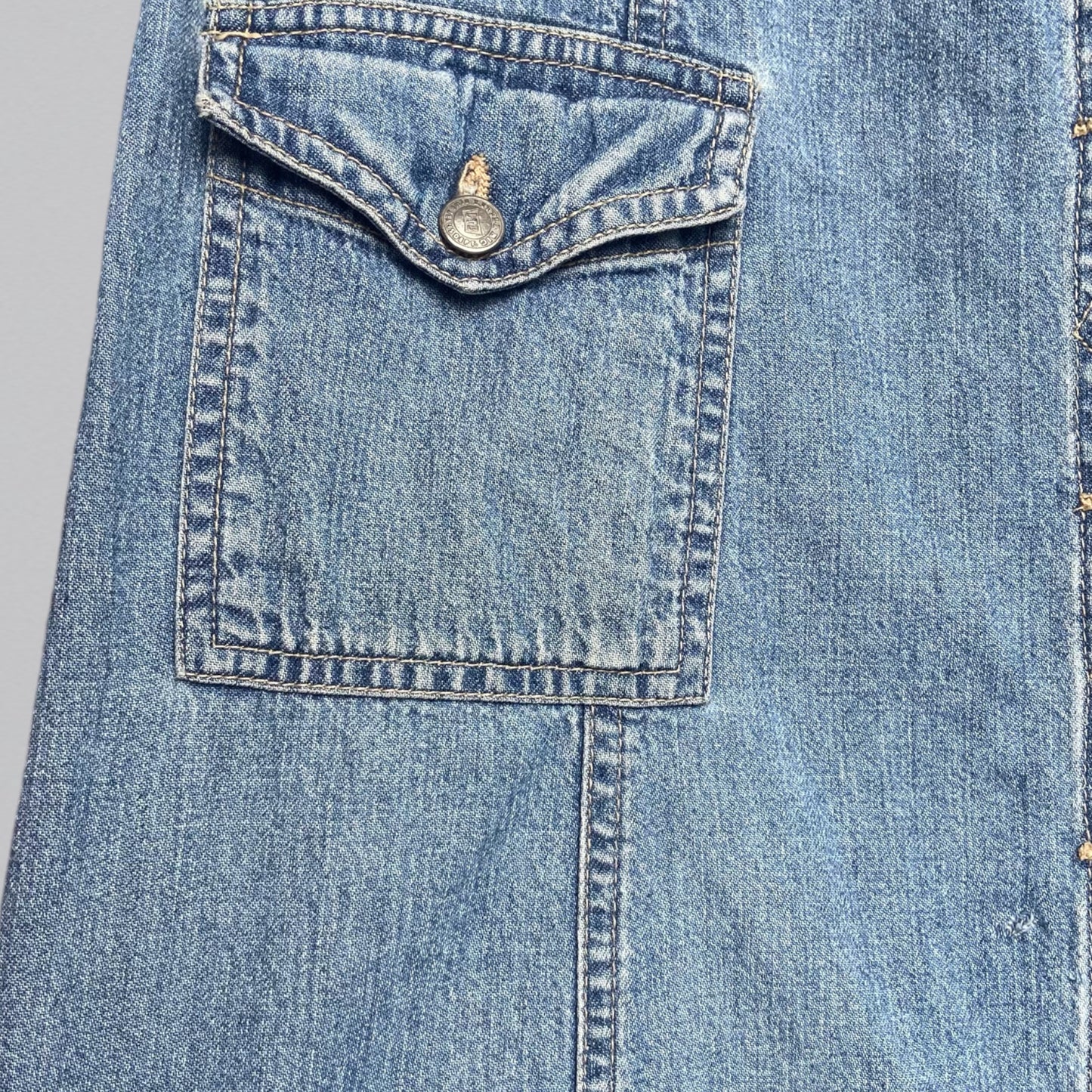 Monica 90's Denim Dress Size 10-12