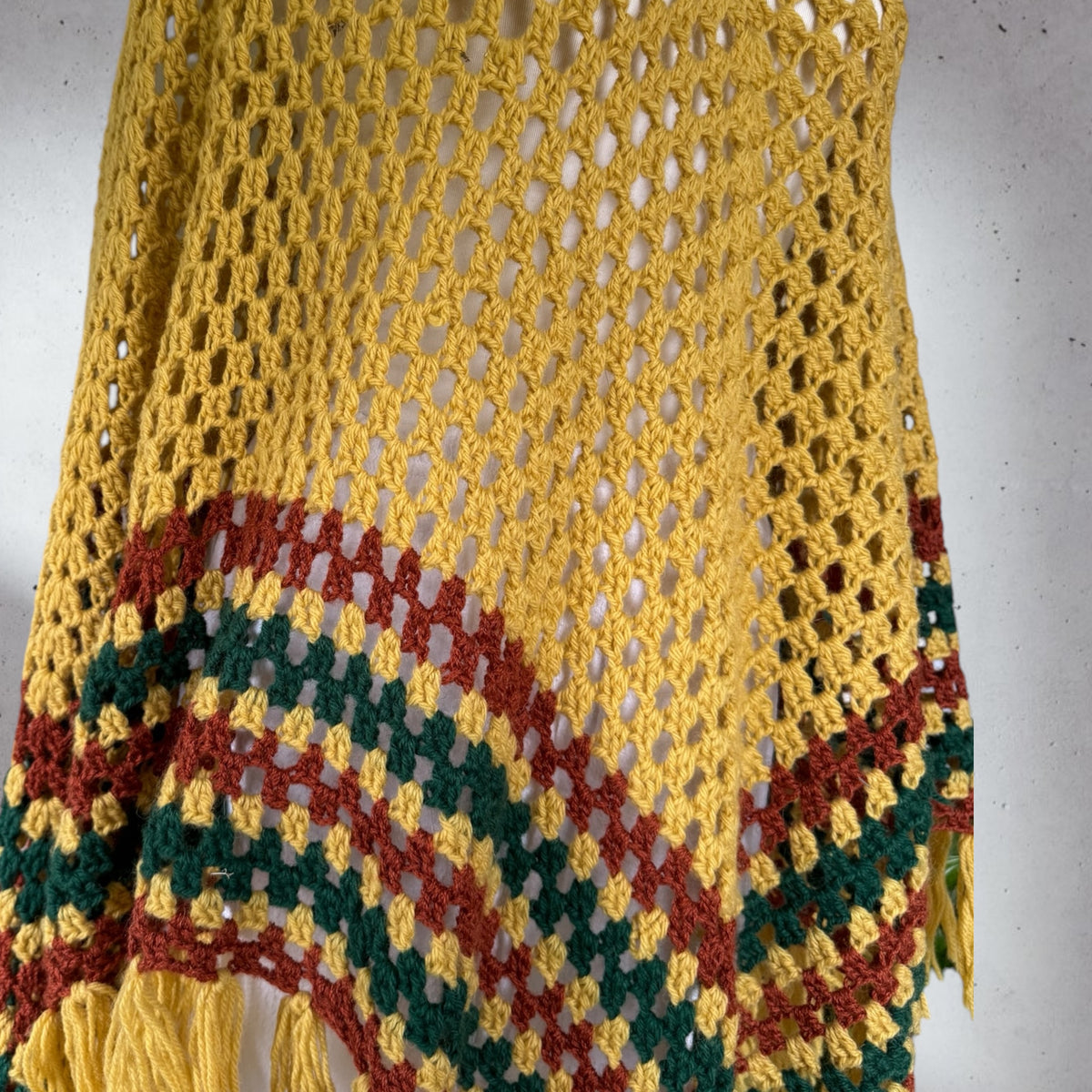 Earthy Poncho Size L