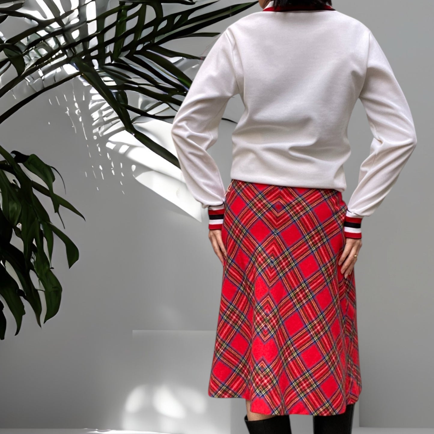 Boston Plaid Skirt 6-8