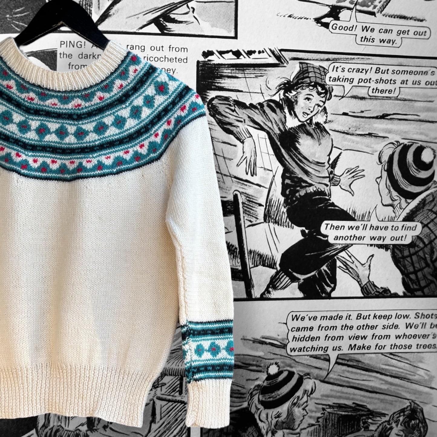 Suzy Sweater & Mitten Set Size XS