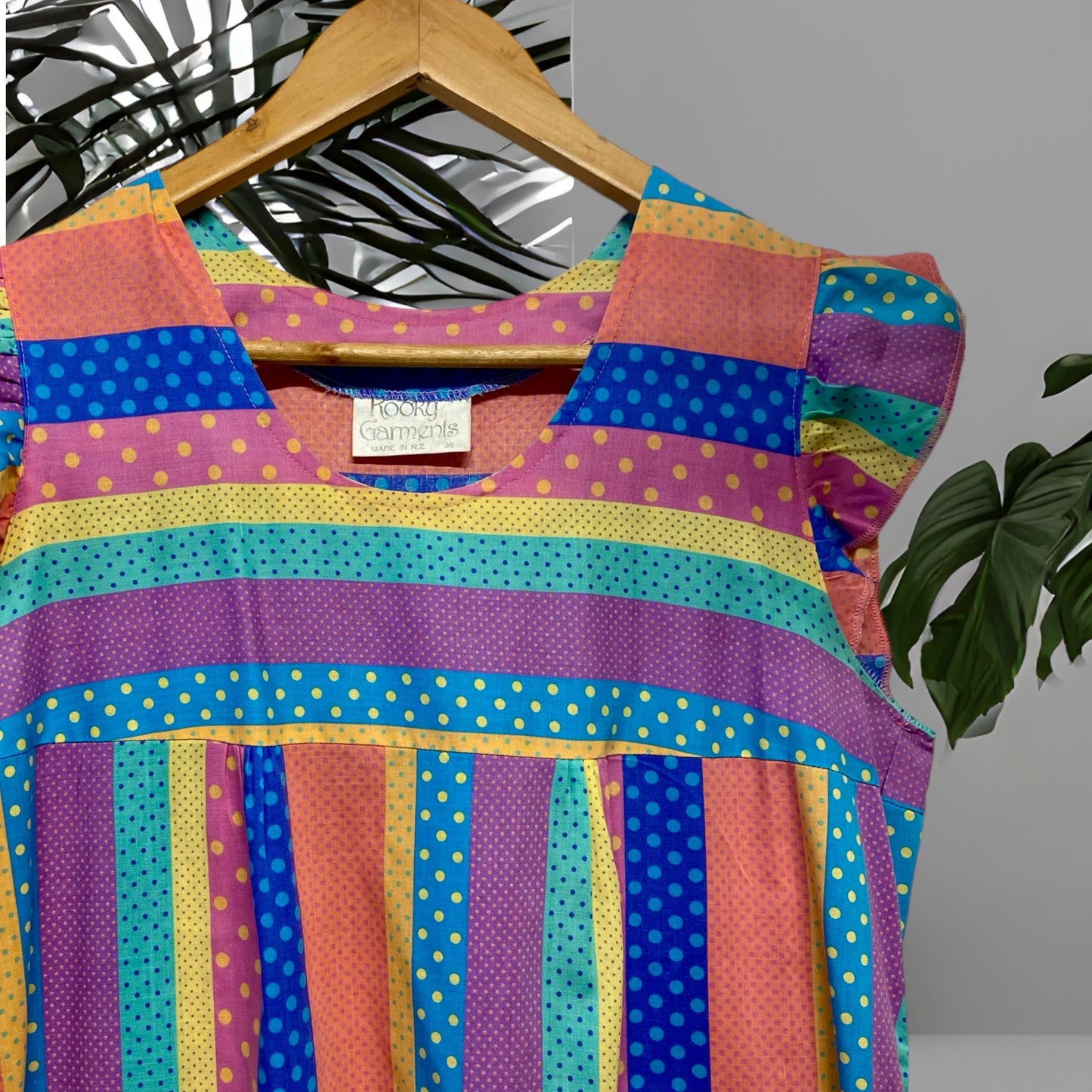 Kooky Garments Vintage Dress Size 10-12