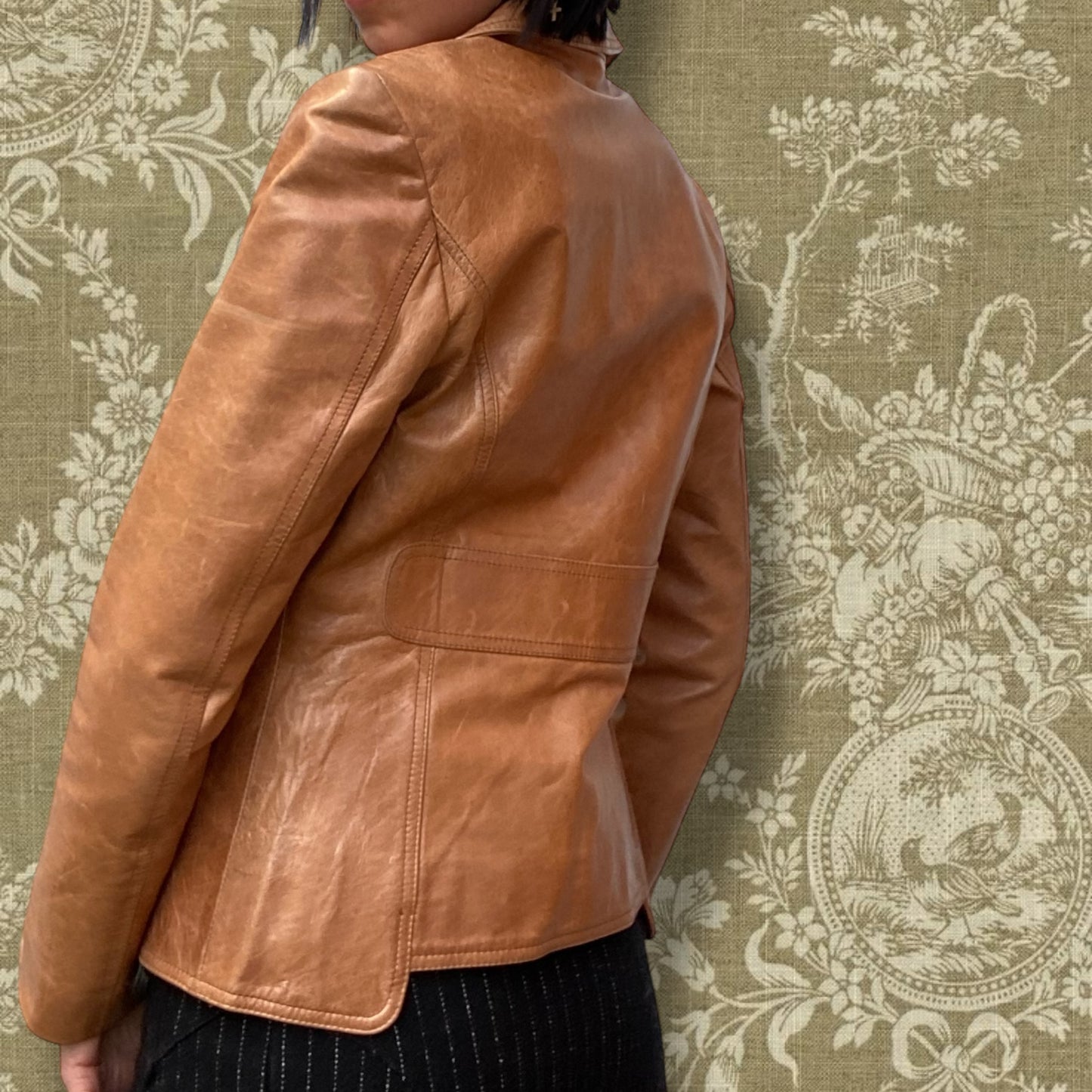 Felix Leather Blazer Size 6-8