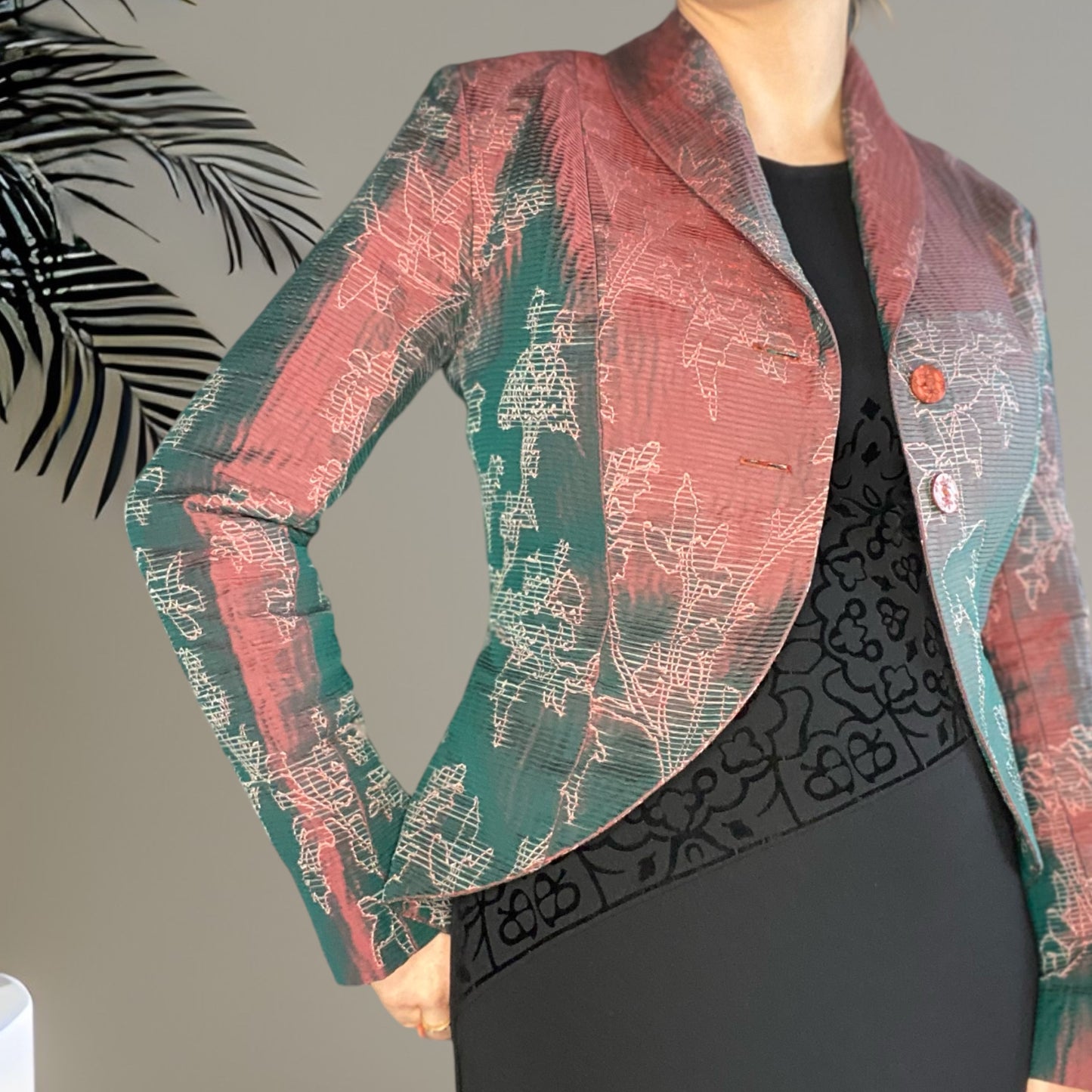 Caroline Silk Blazer Size 8-10