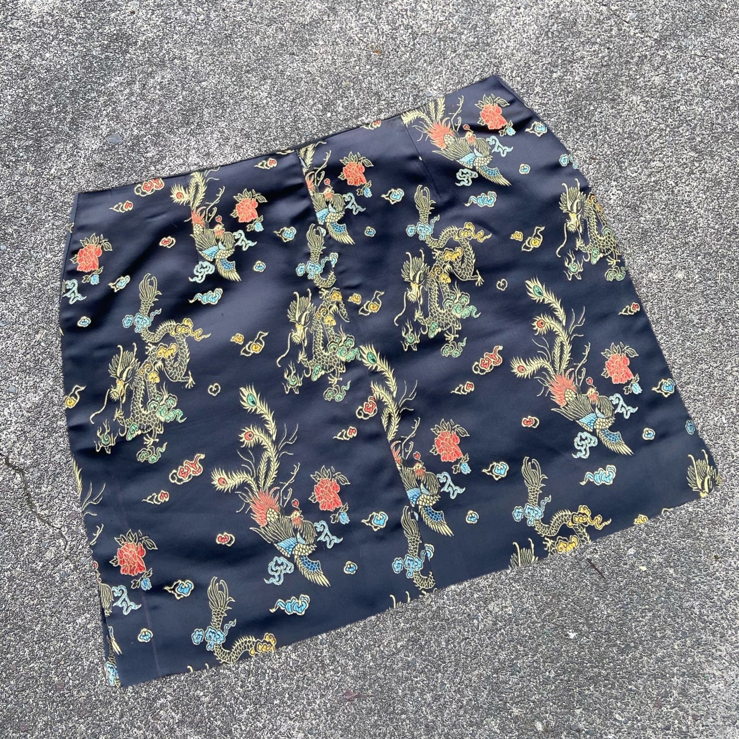 Year of the Rooster & Dragon Skirt Size 12