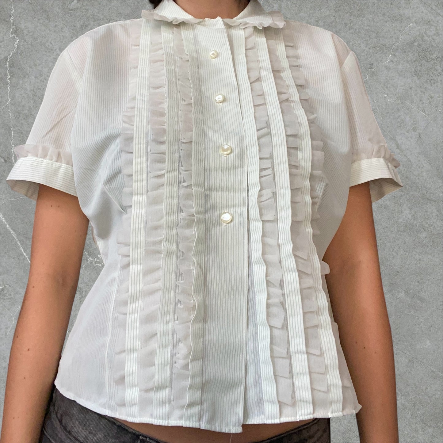 Penelope Ruffled Blouse