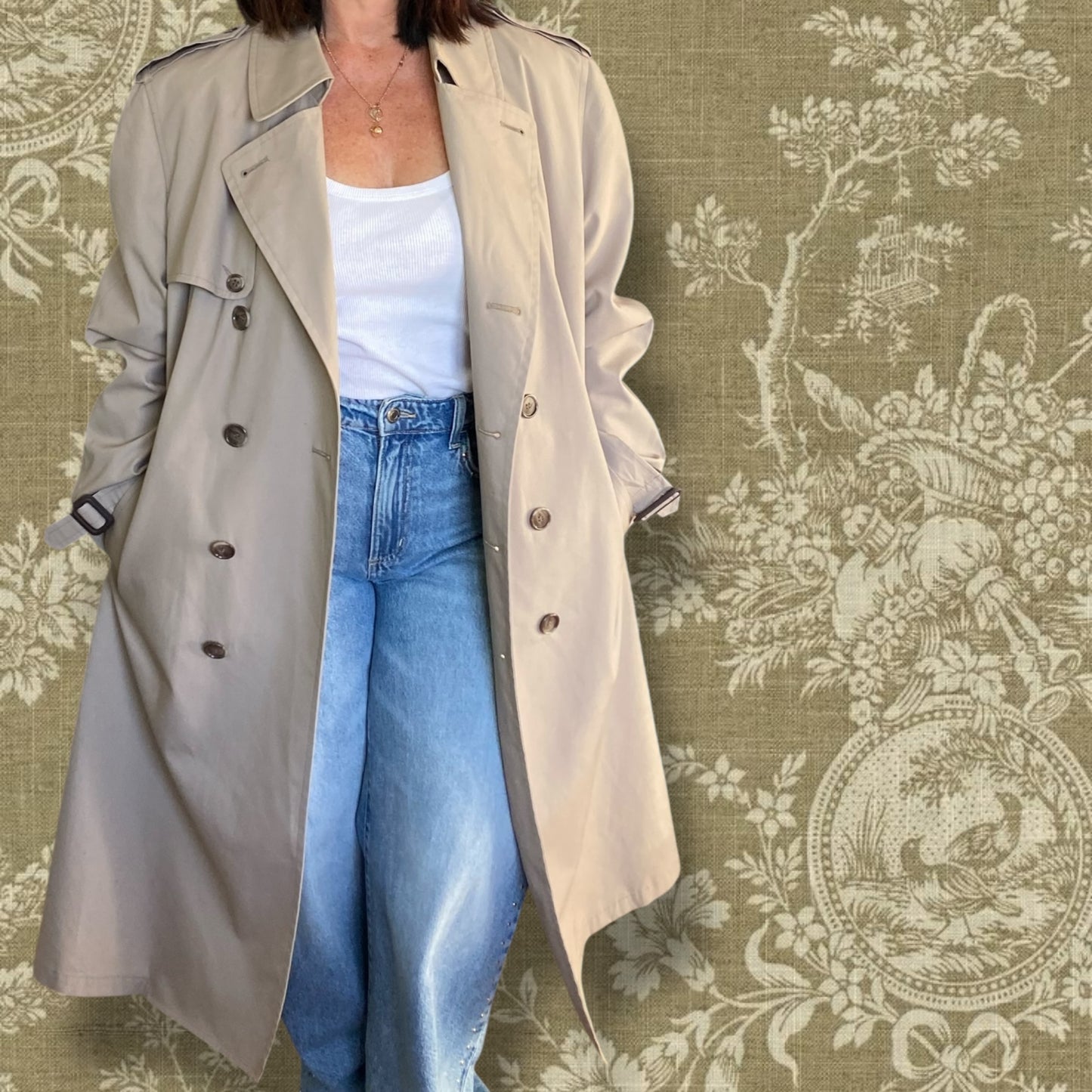 Sam Spade Trenchcoat Size 16/18