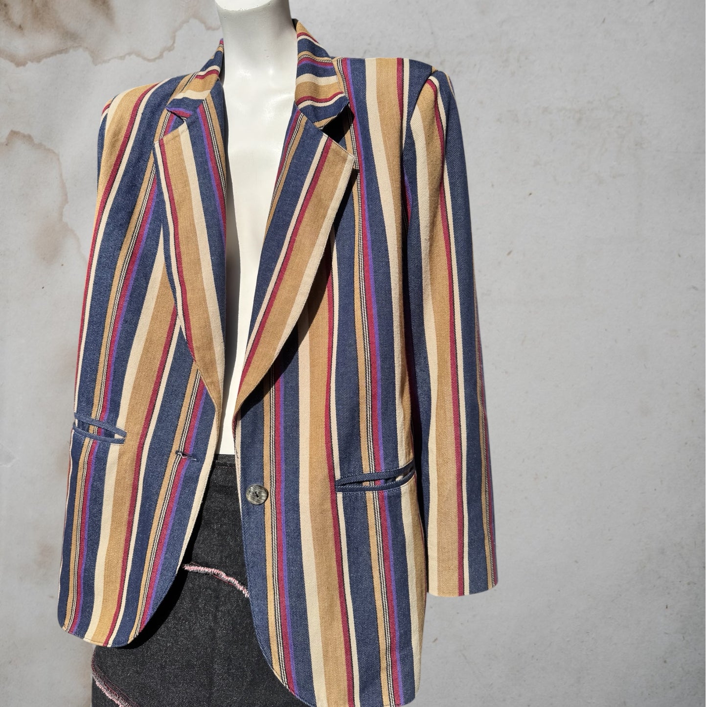 Tiffany Striped Blazer Size 14