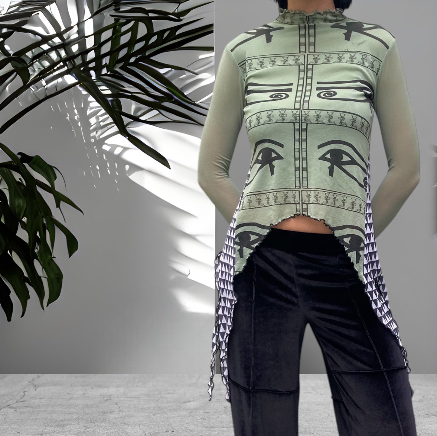 Cleo Long sleeve Top Size M