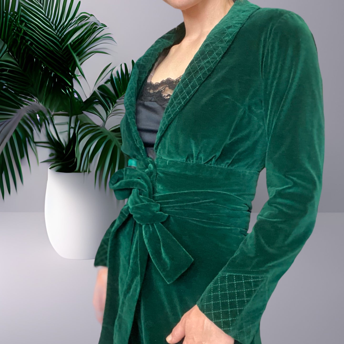 Reece Green Velvet Set Size 8