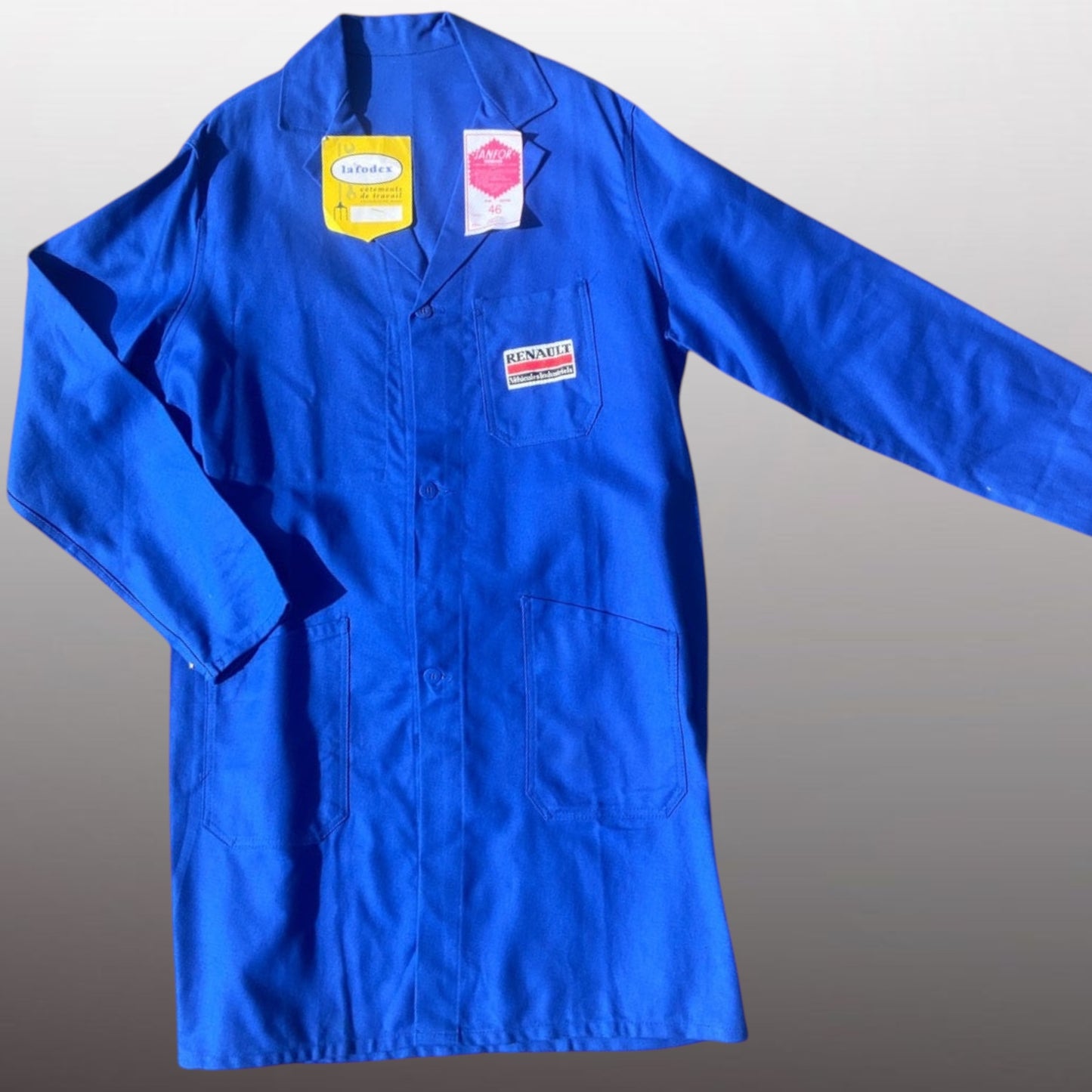 Renault Blue Workwear Coat Size M