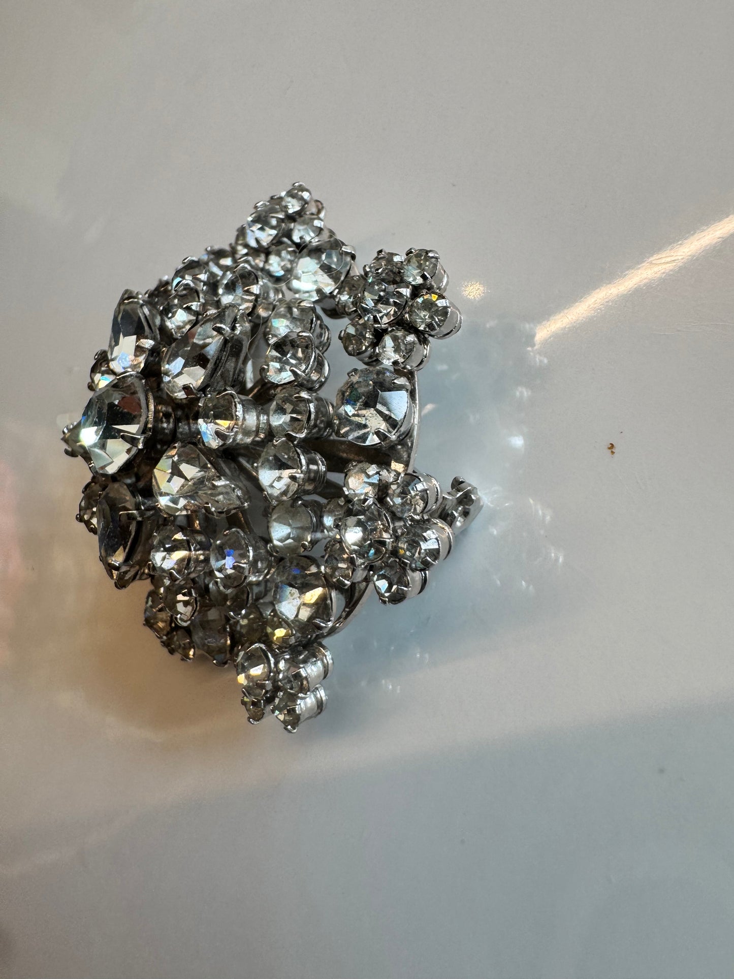 Sylvia Diamate Brooch