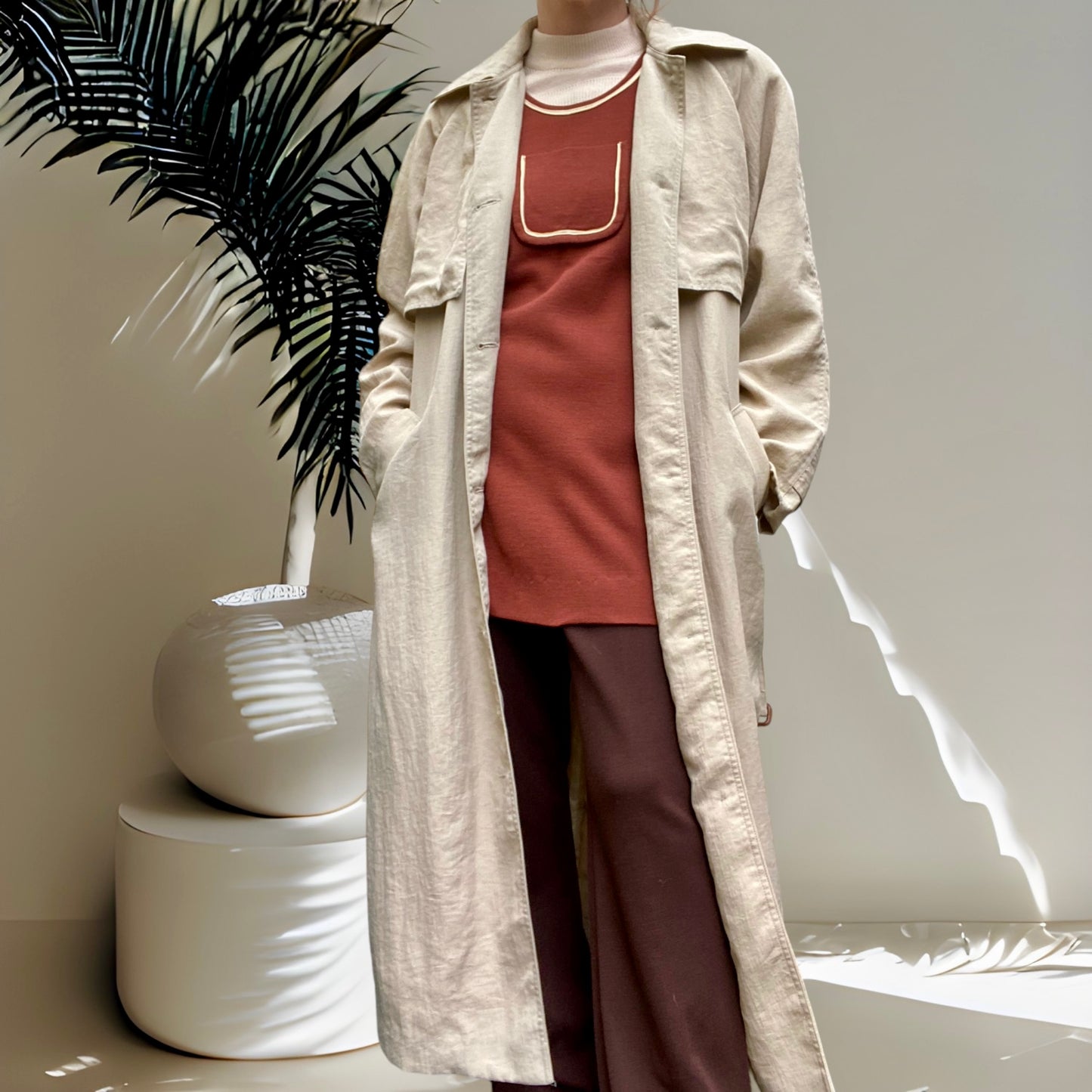 Charli Trench Coat Size 12