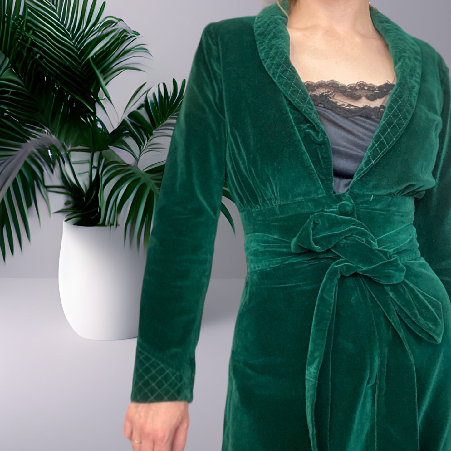 Reece Green Velvet Set Size 8