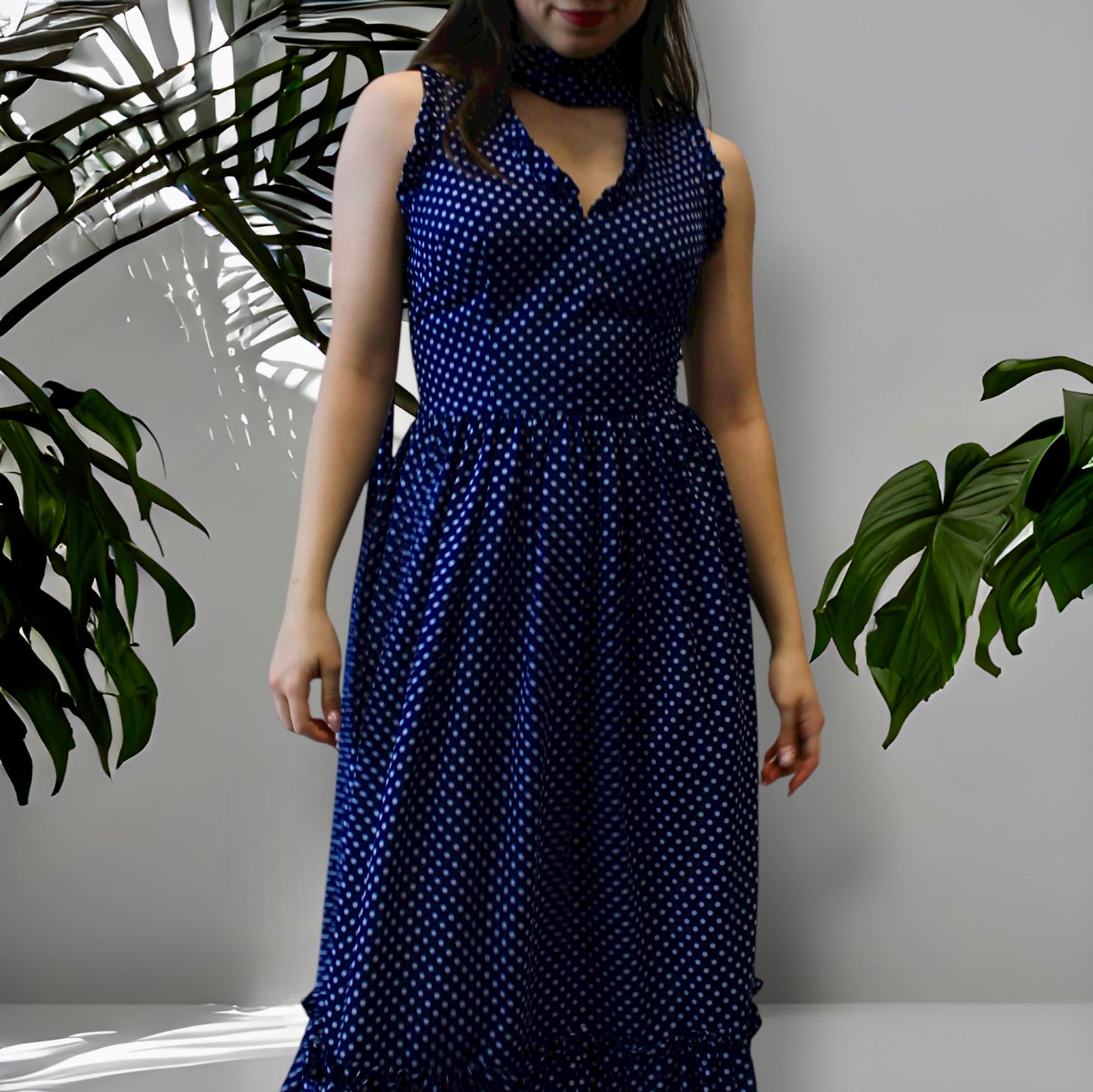 Jennifer Polka Dot Dress Size S