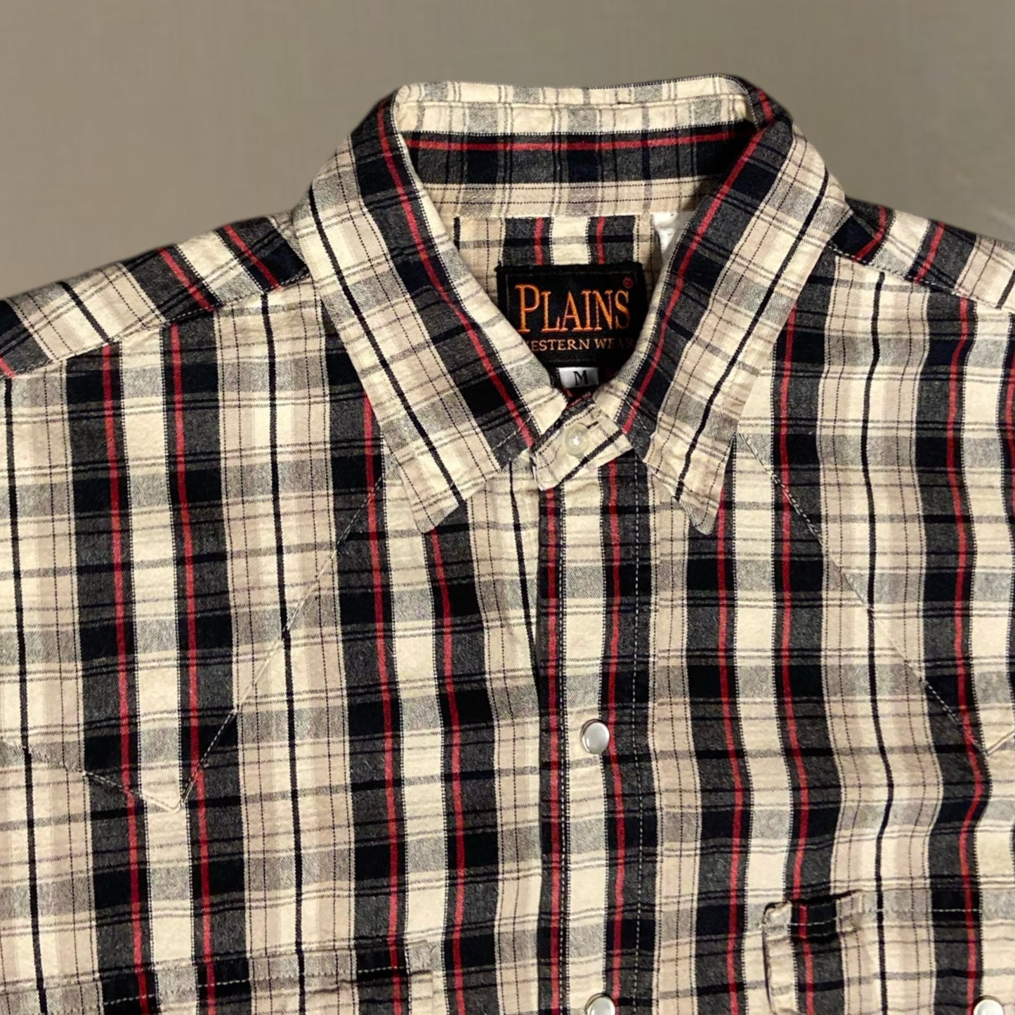 Plains Western Shirt Size Medium
