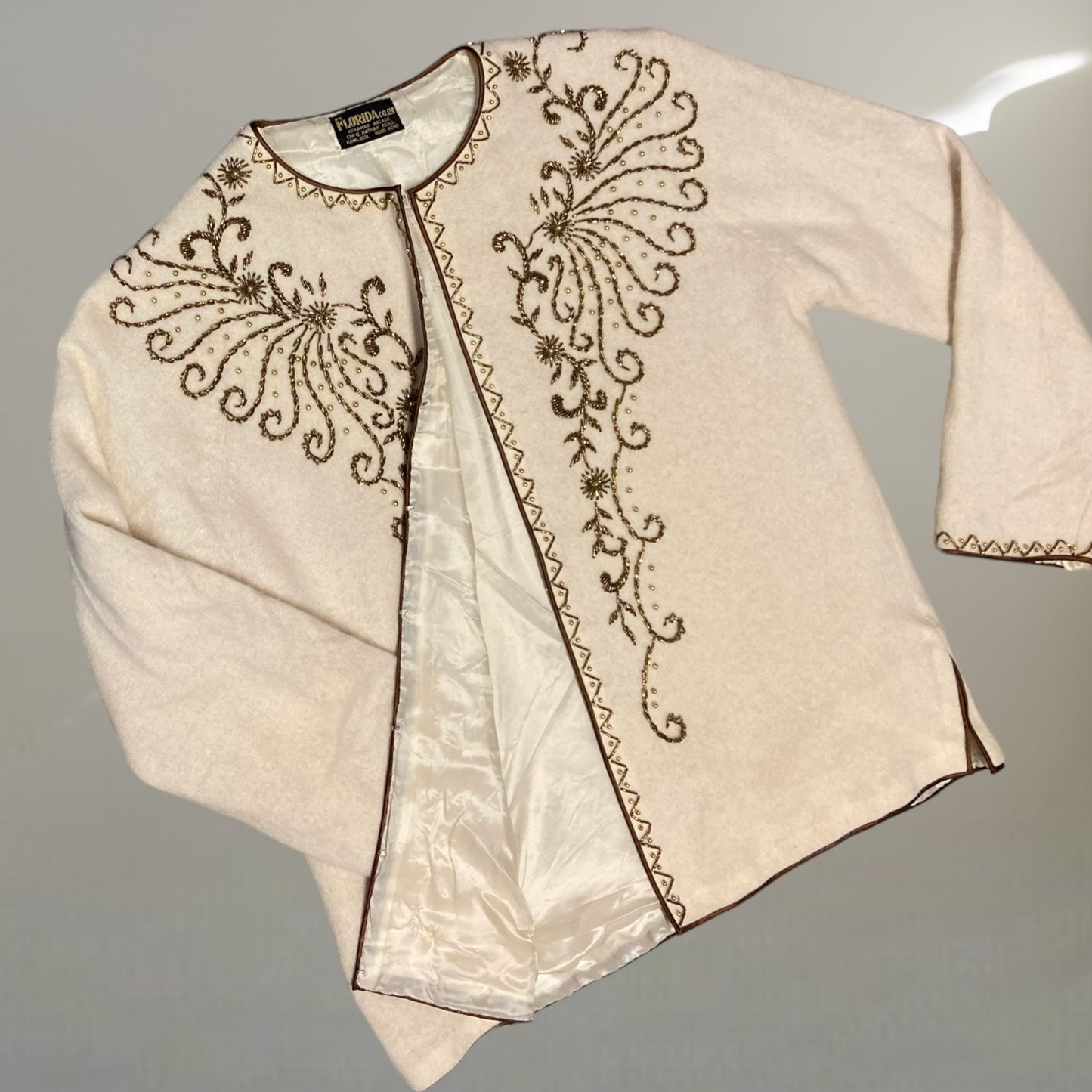 Flory Beaded Cardigan Size 12