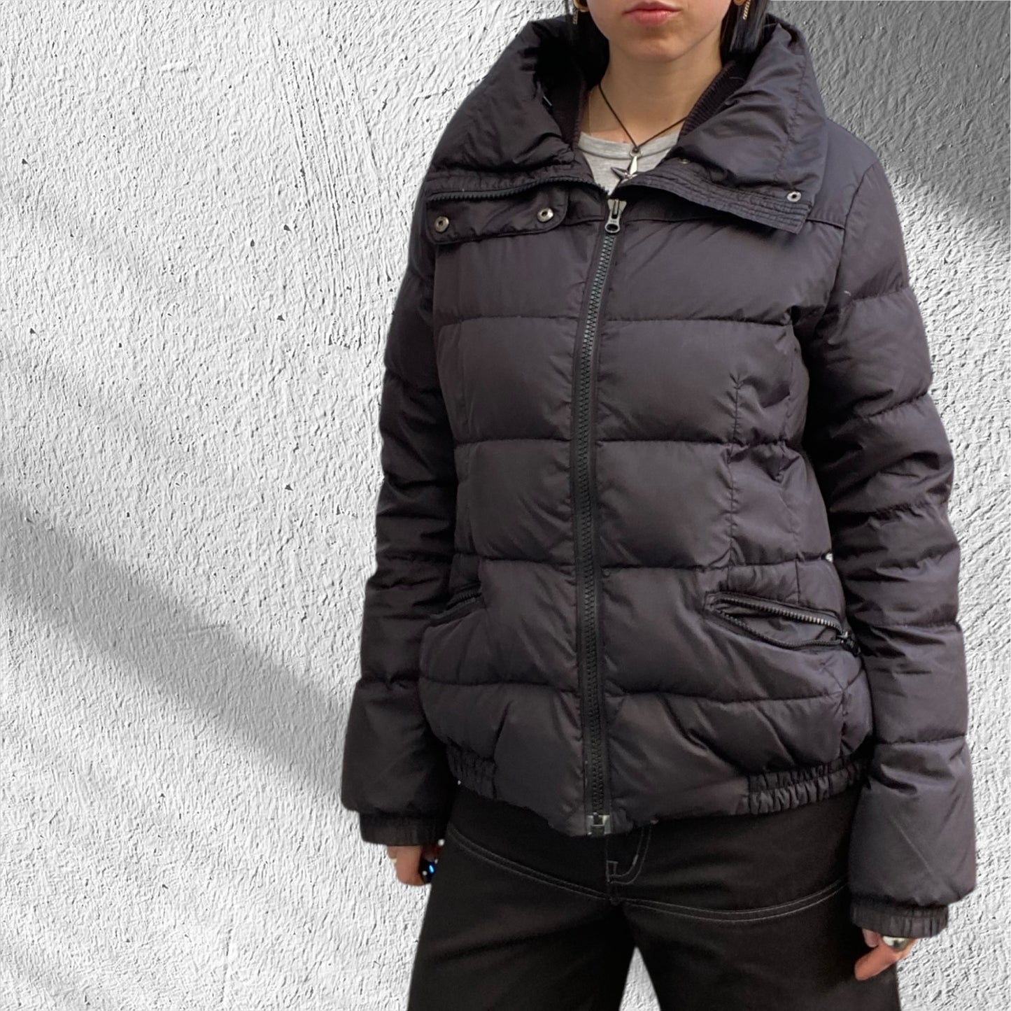 Ashley Retro Puffer Jacket Size 12
