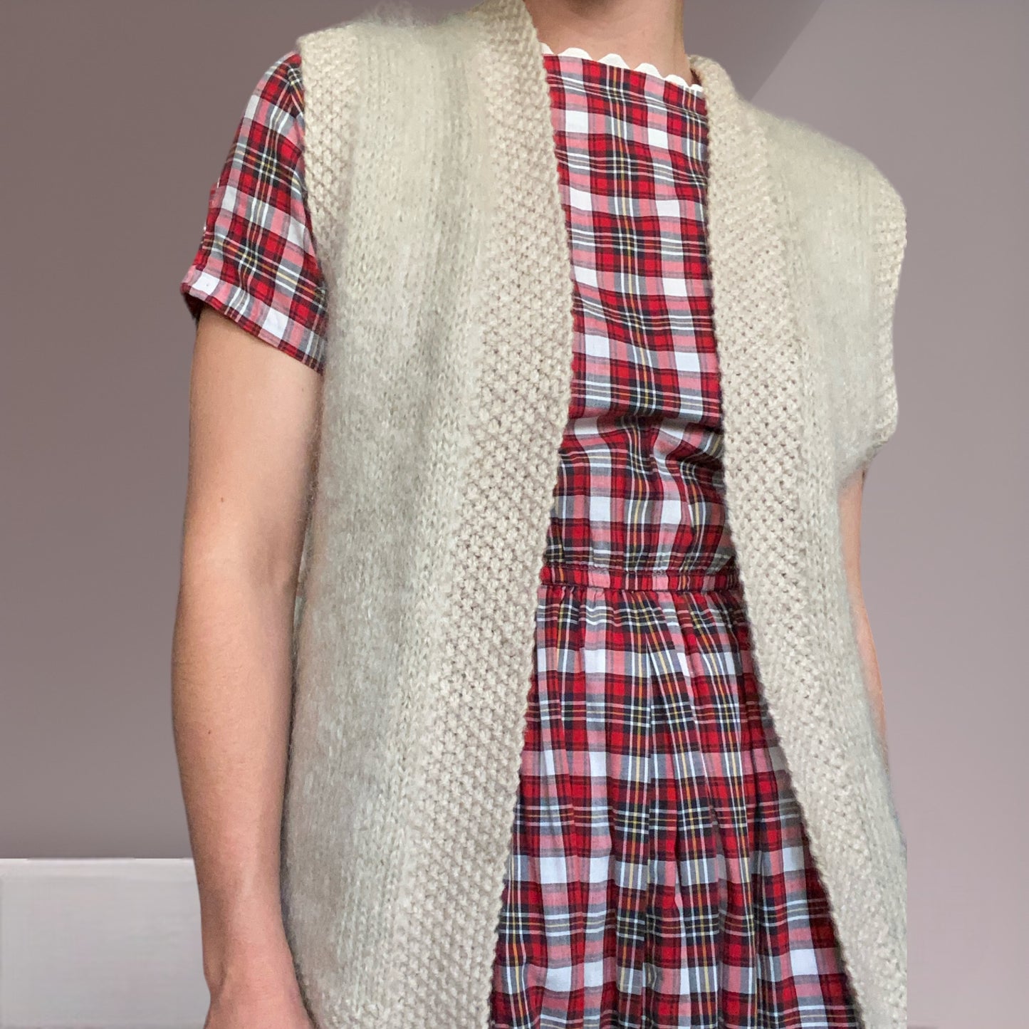 Frankie Fluffy Knit Vest