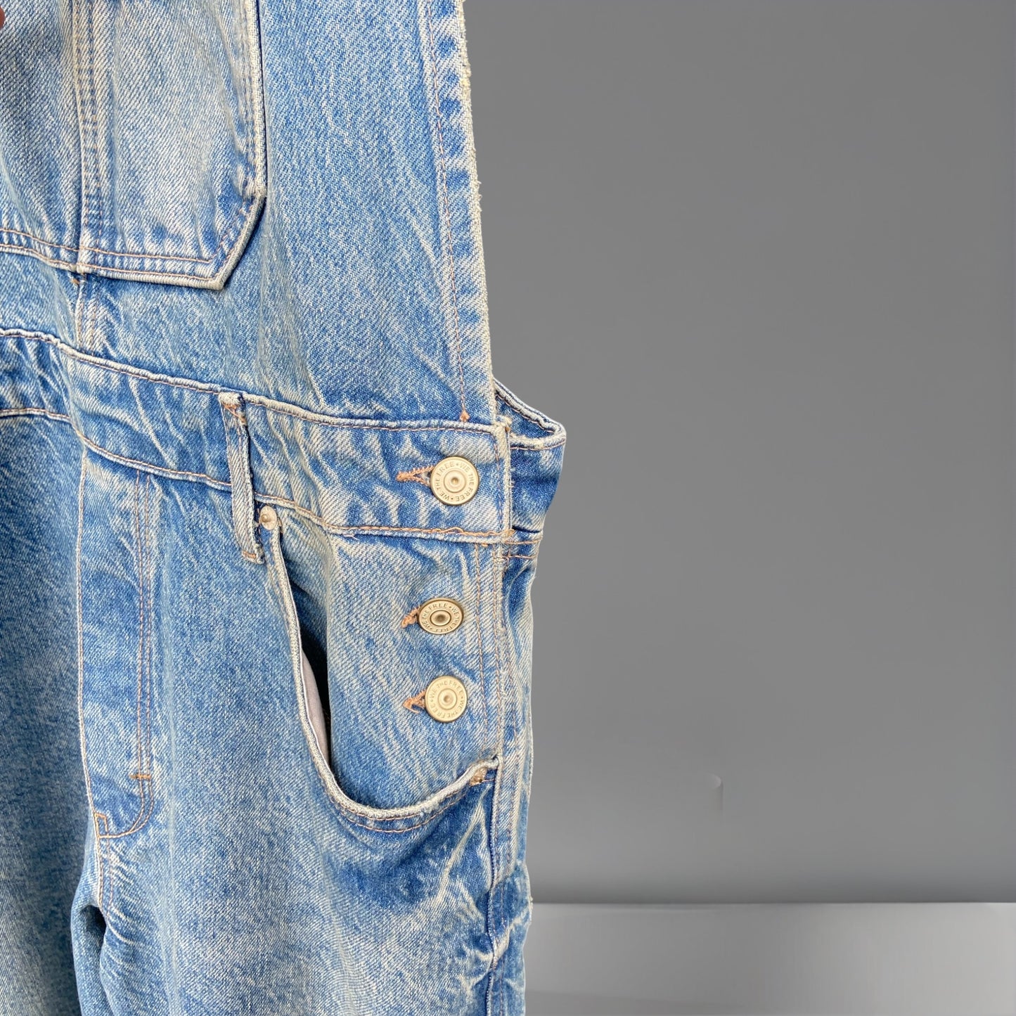 Free People Ziggy Dungarees size 12