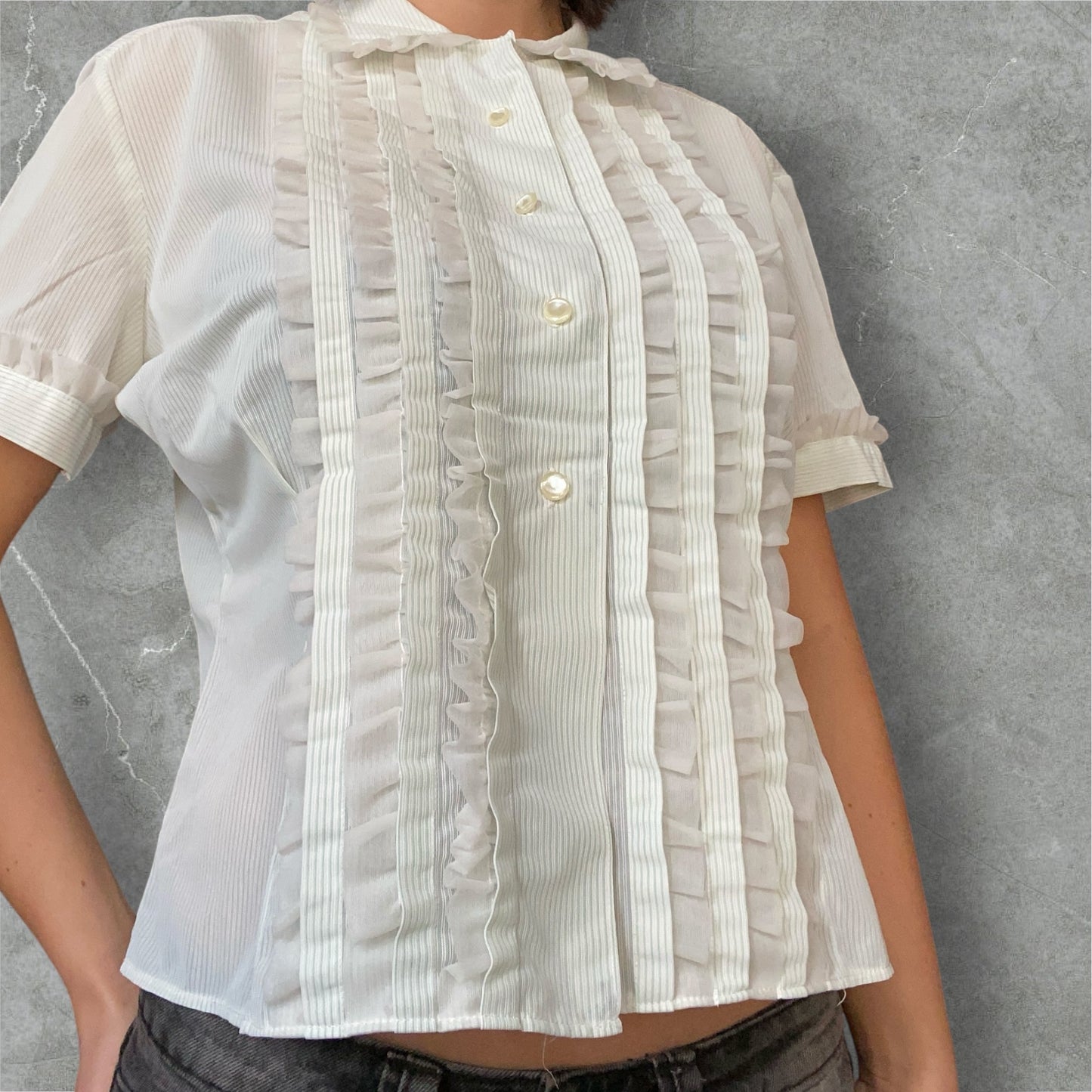 Penelope Ruffled Blouse