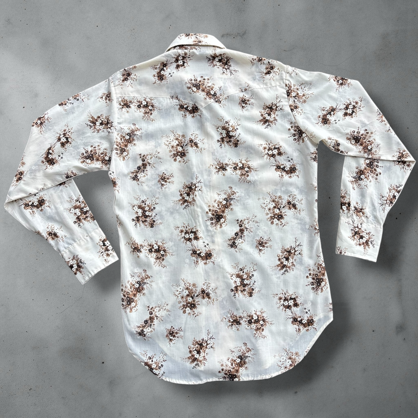 Brandon Floral Button Up Shirt Size M