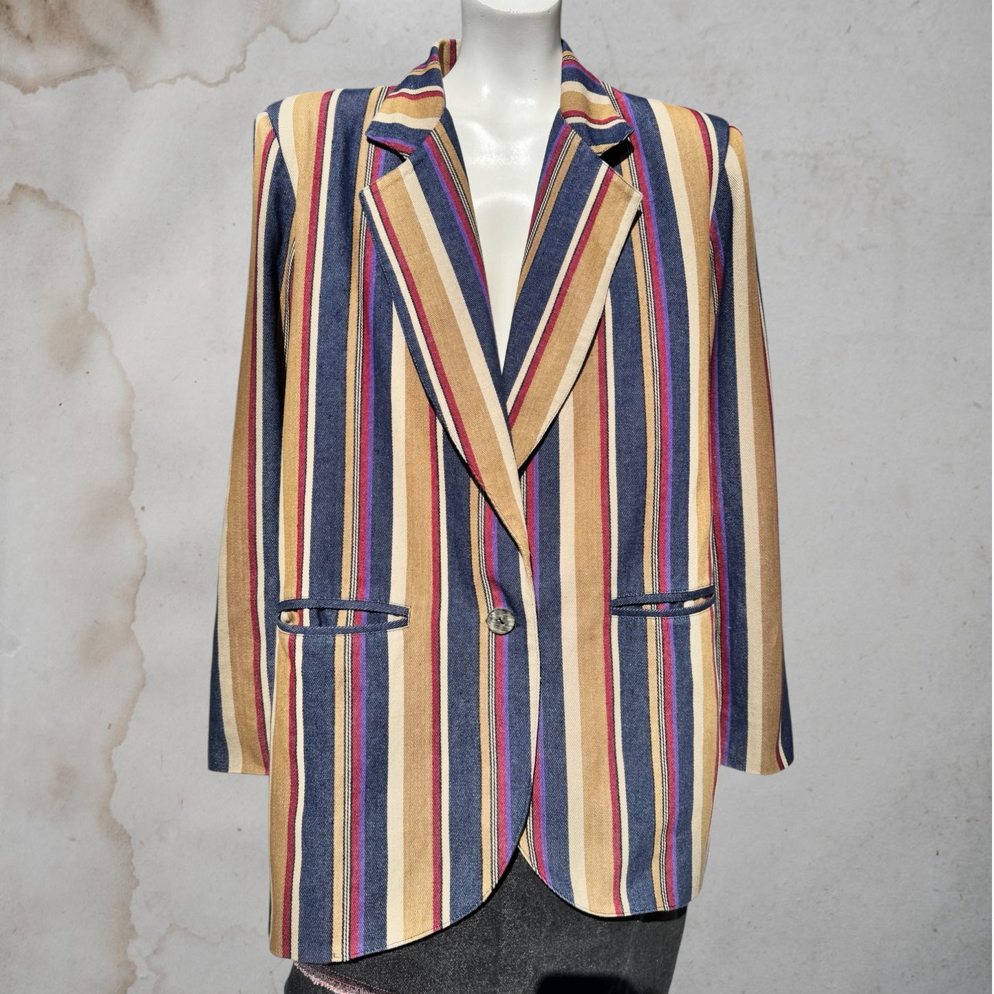 Tiffany Striped Blazer Size 14