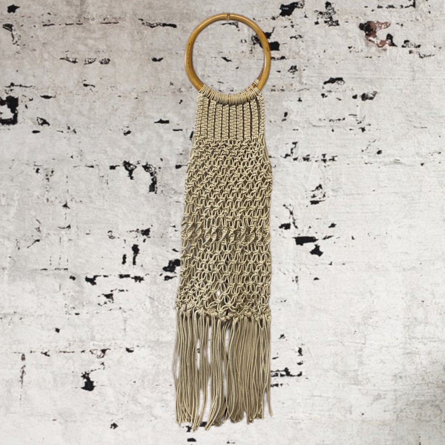 Vintage Macrame Handbag