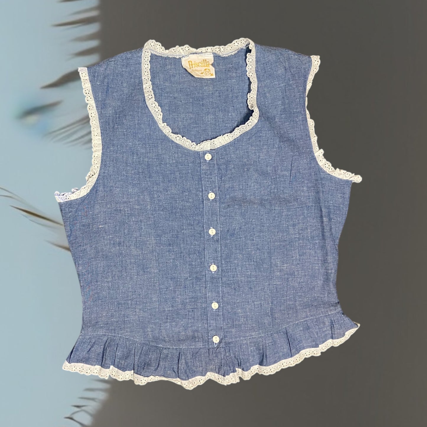 Priscilla Vintage Top Size 12-14