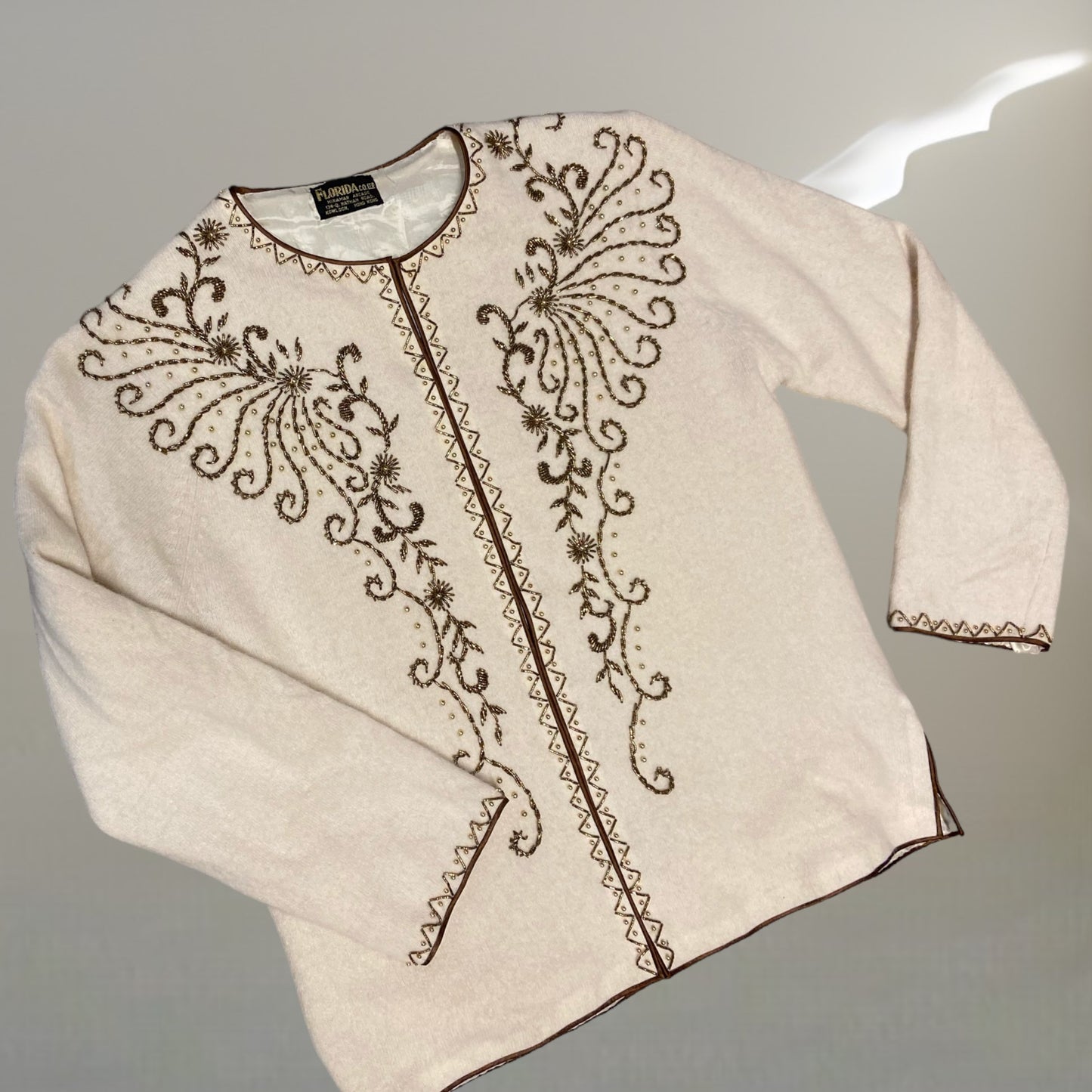 Flory Beaded Cardigan Size 12