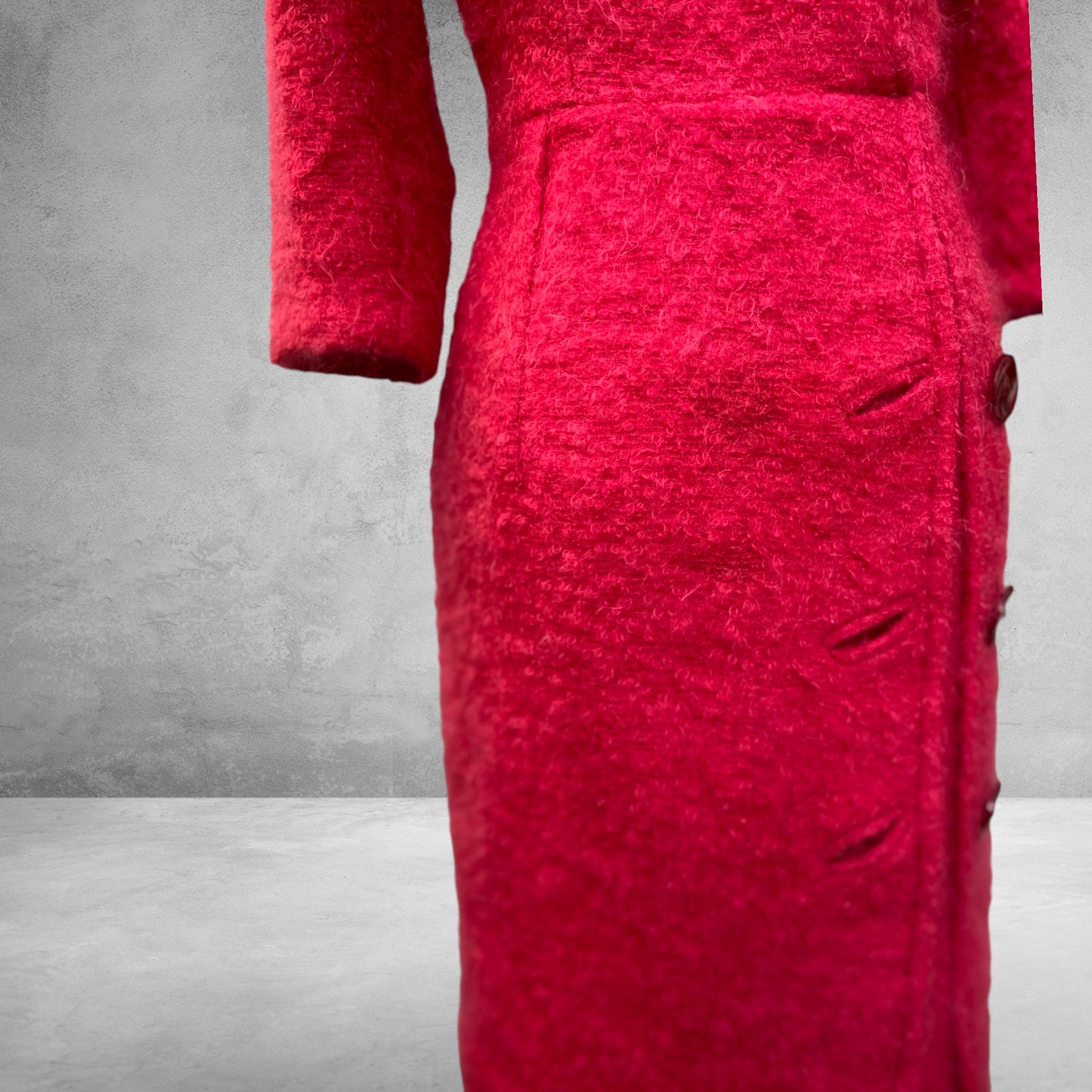 Tami Pink Wool Dress 4-6