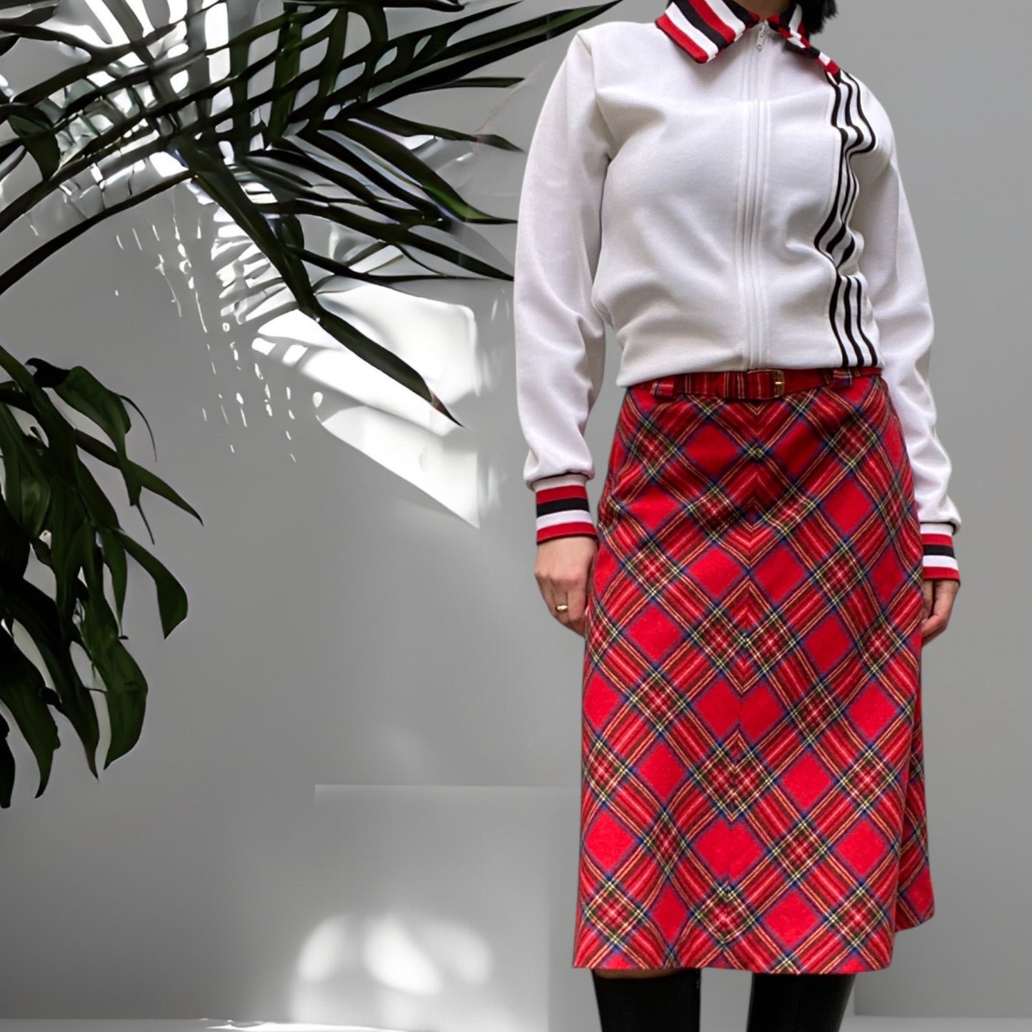 Boston Plaid Skirt 6-8