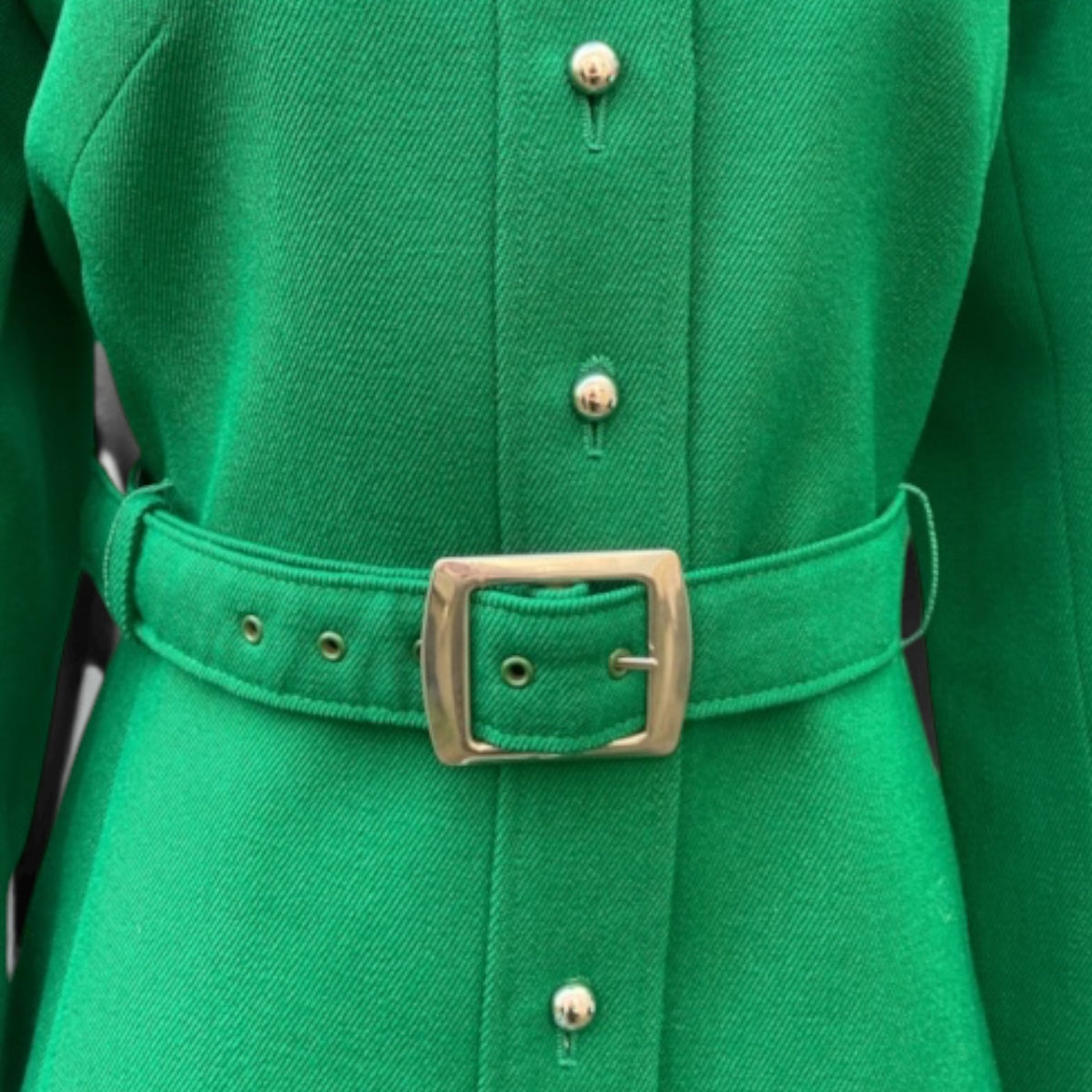House of Carol Green Skirt Suit Size 10