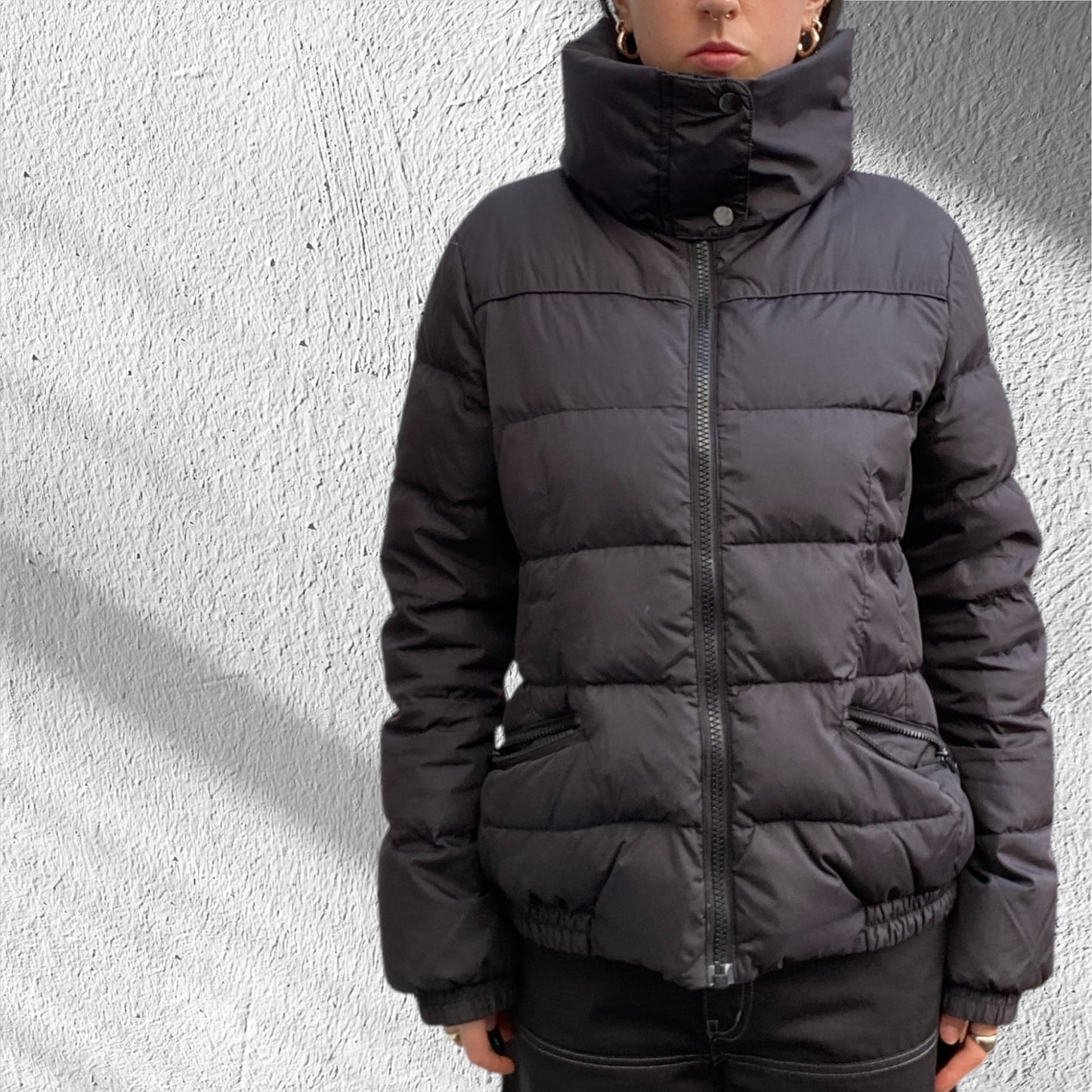 Ashley Retro Puffer Jacket Size 12