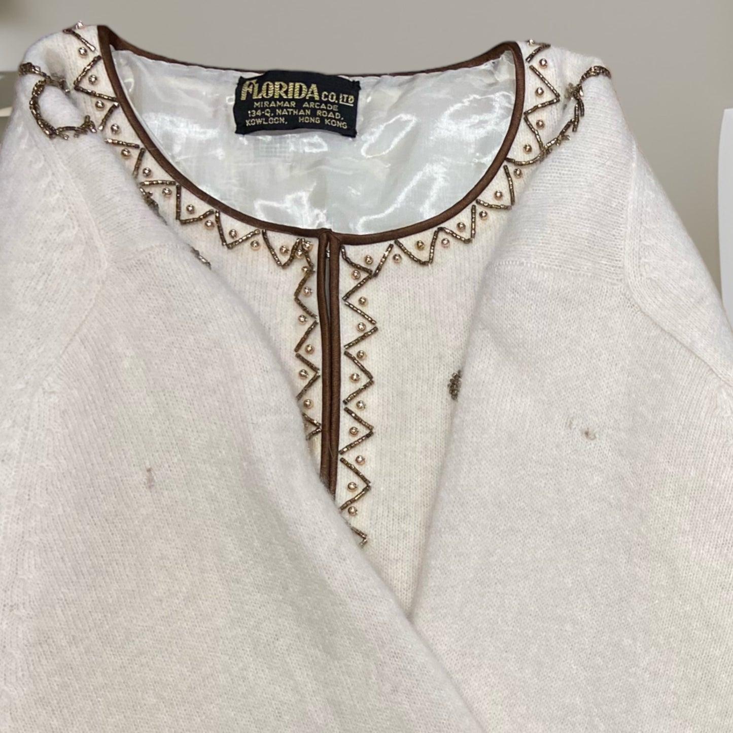 Flory Beaded Cardigan Size 12