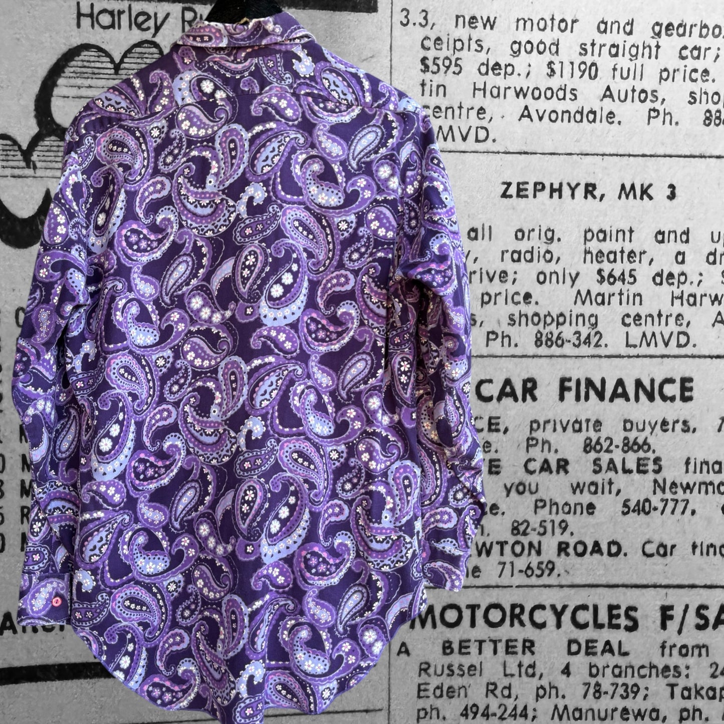Paul Paisley Shirt Size M