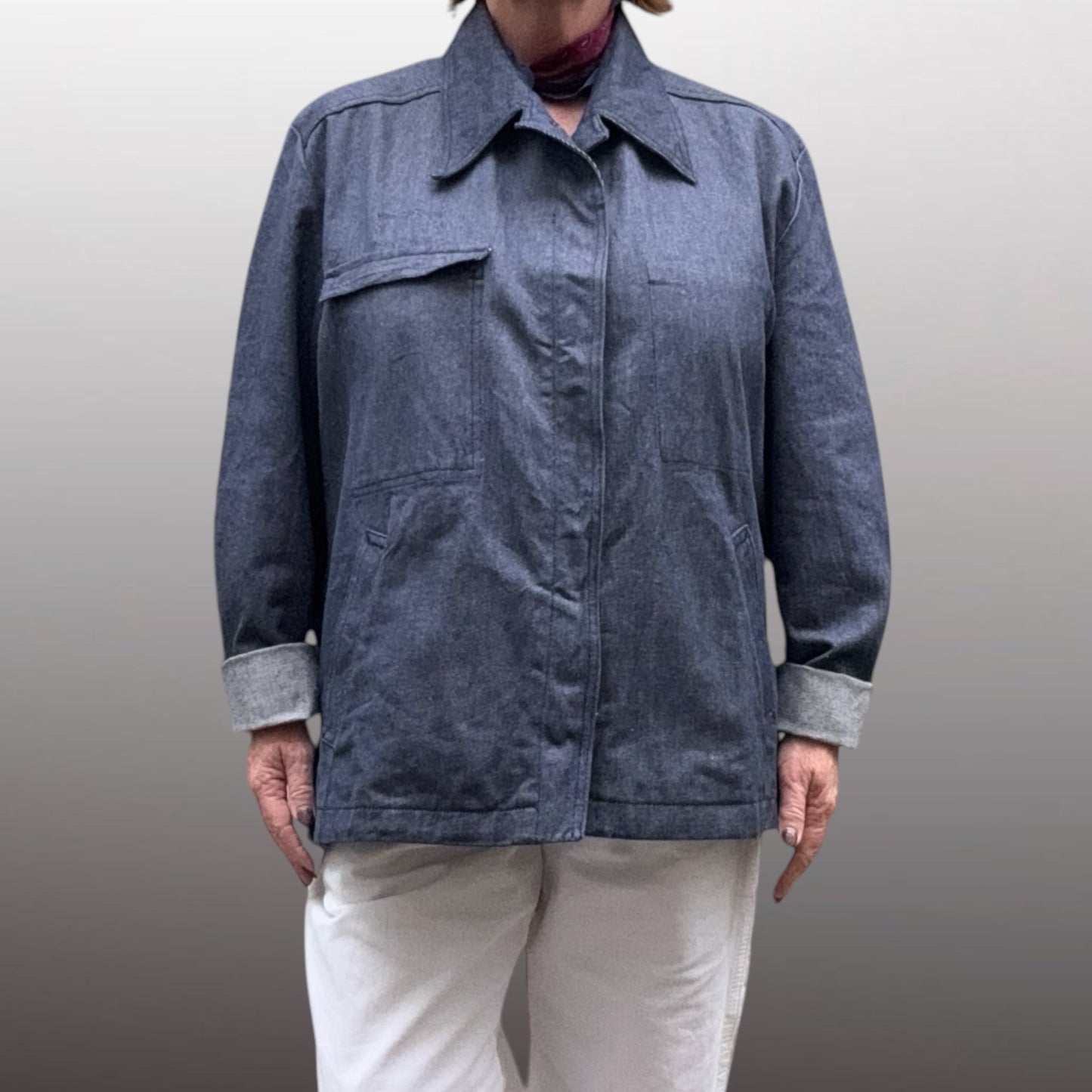 Denim Chore Jacket L