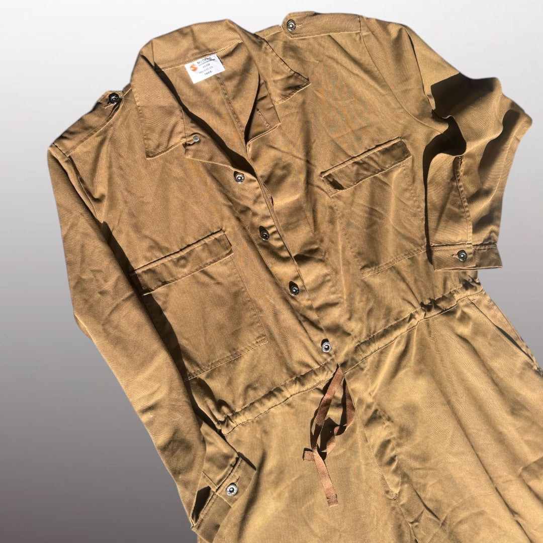 Brown Workwear Coveralls Size XXL