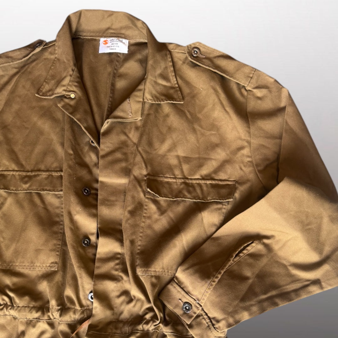 Brown Workwear Coveralls Size XXL