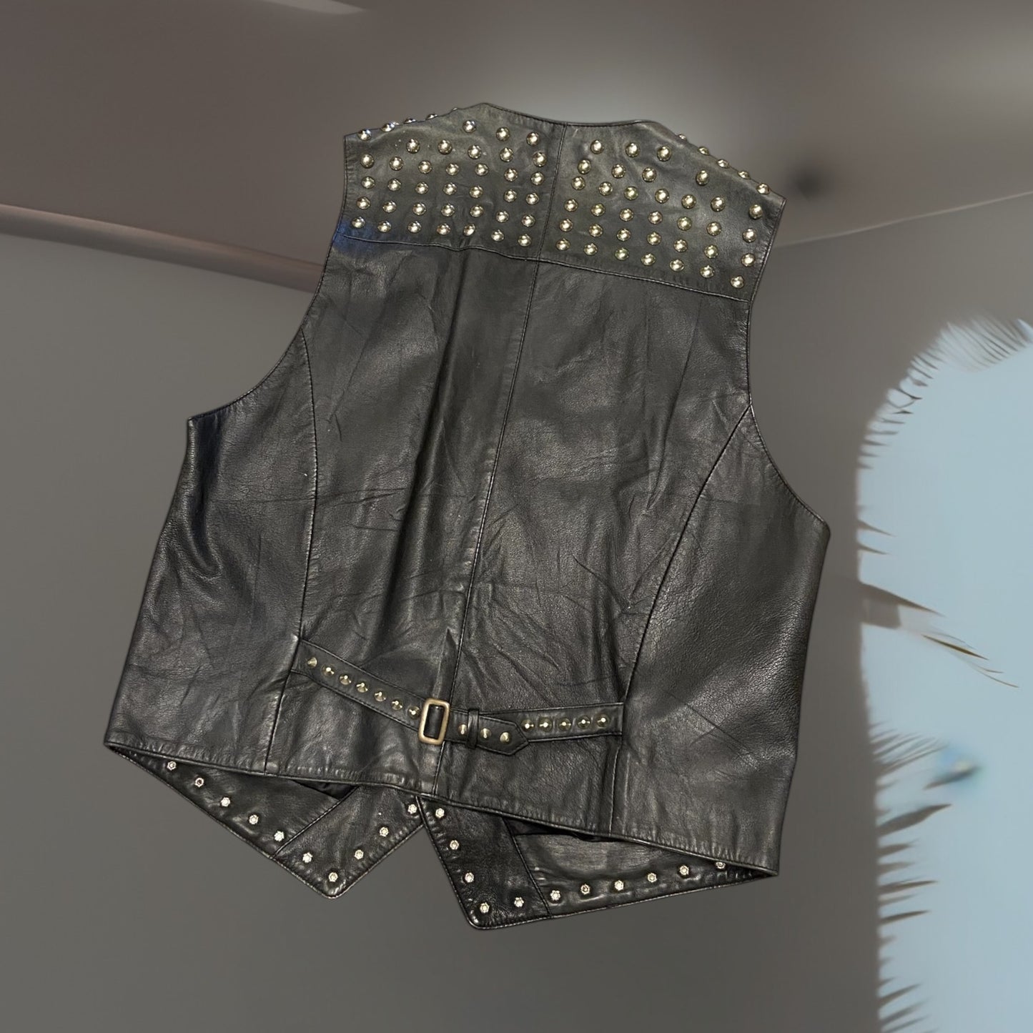 Punk Studded Vest L