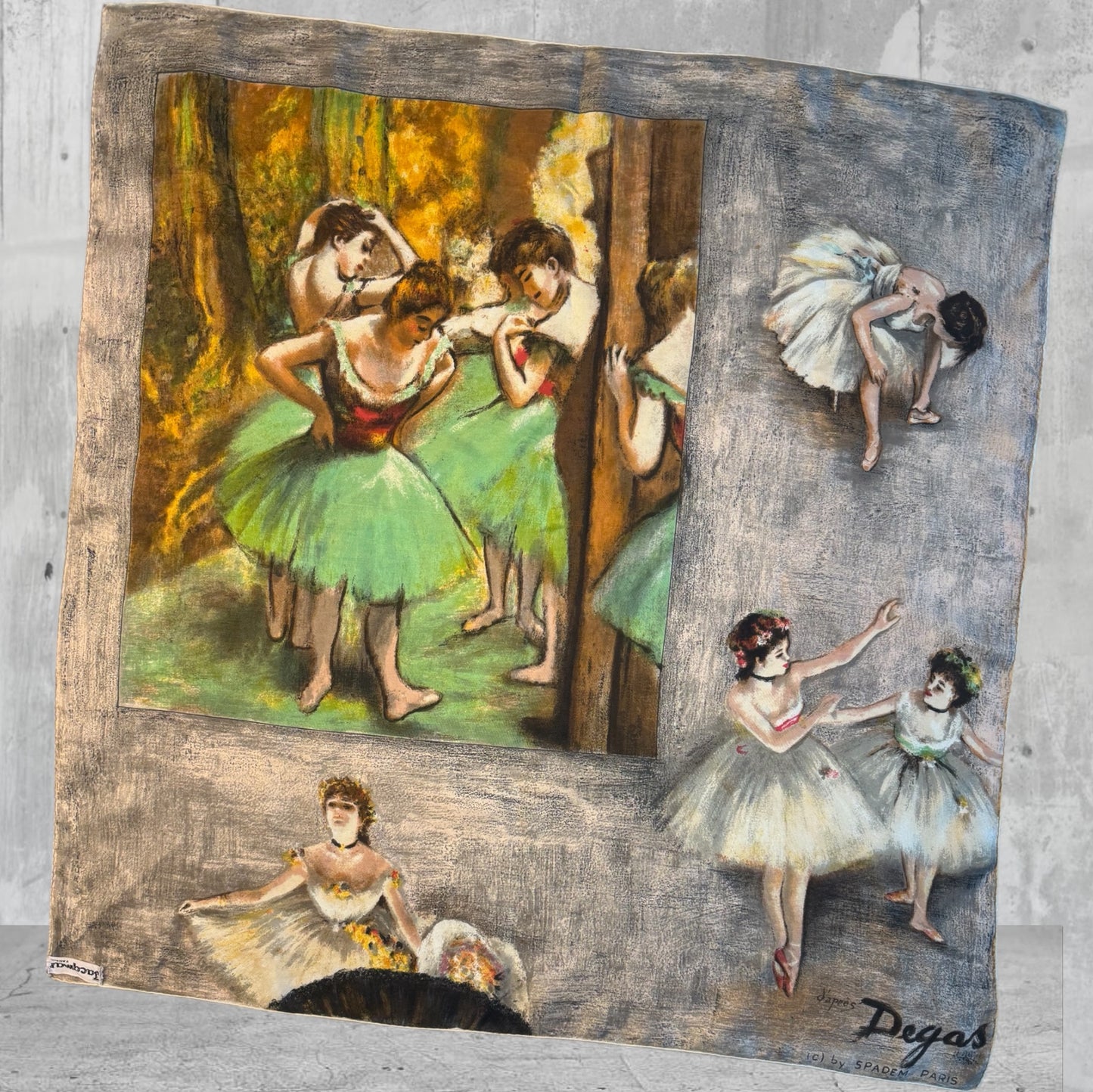 Degas Vintage Scarf L