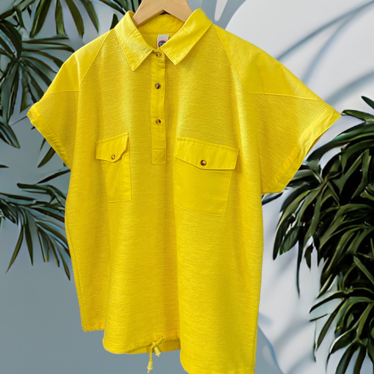 C & A Sunshine Polo Shirt Size Medium