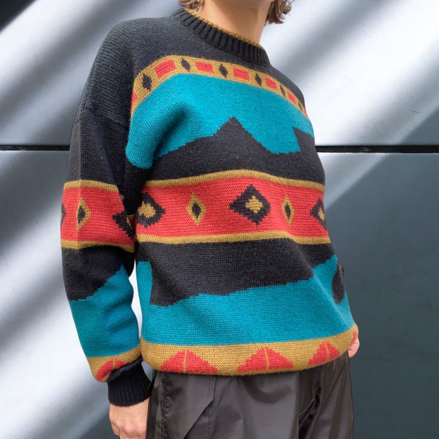 Lonnie Wool Blend Knit Jumper Size Small