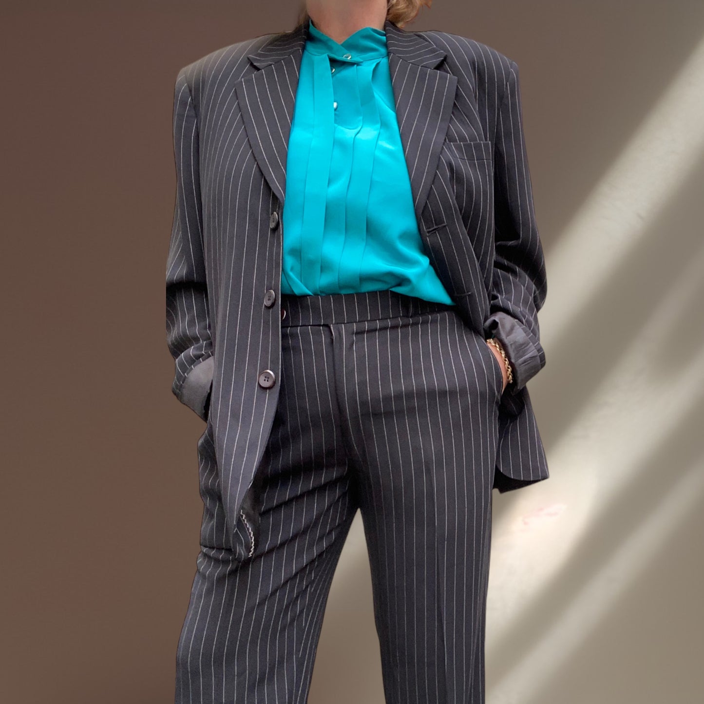 Opal Pinstripe Suit Size 14-16