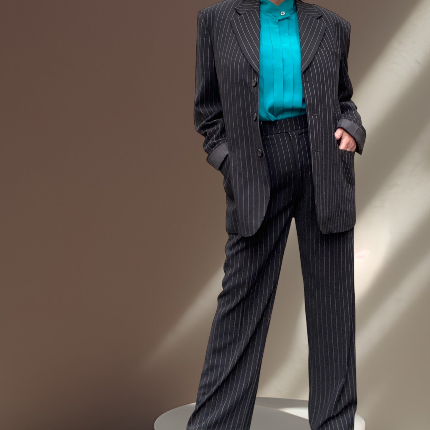 Opal Pinstripe Suit Size 14-16