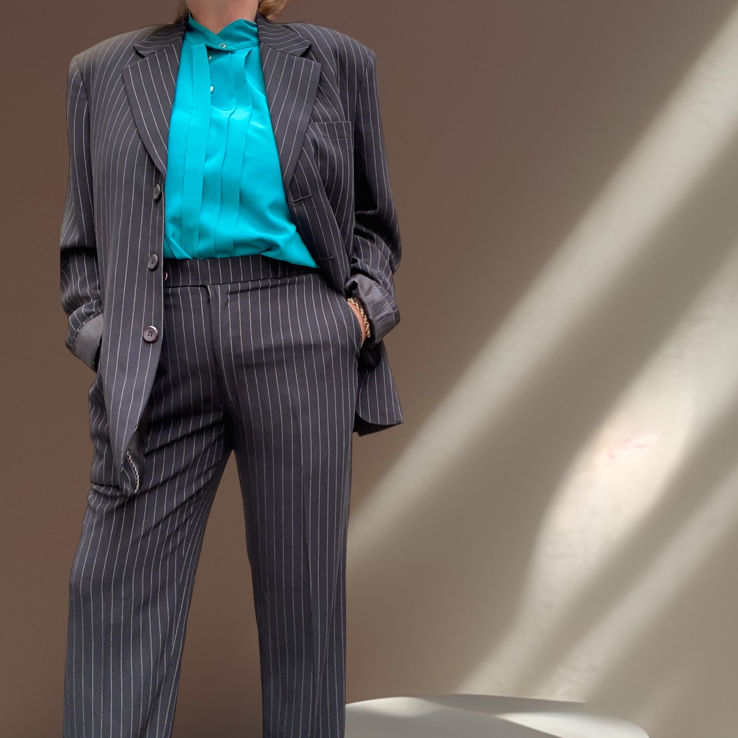 Opal Pinstripe Suit Size 14-16