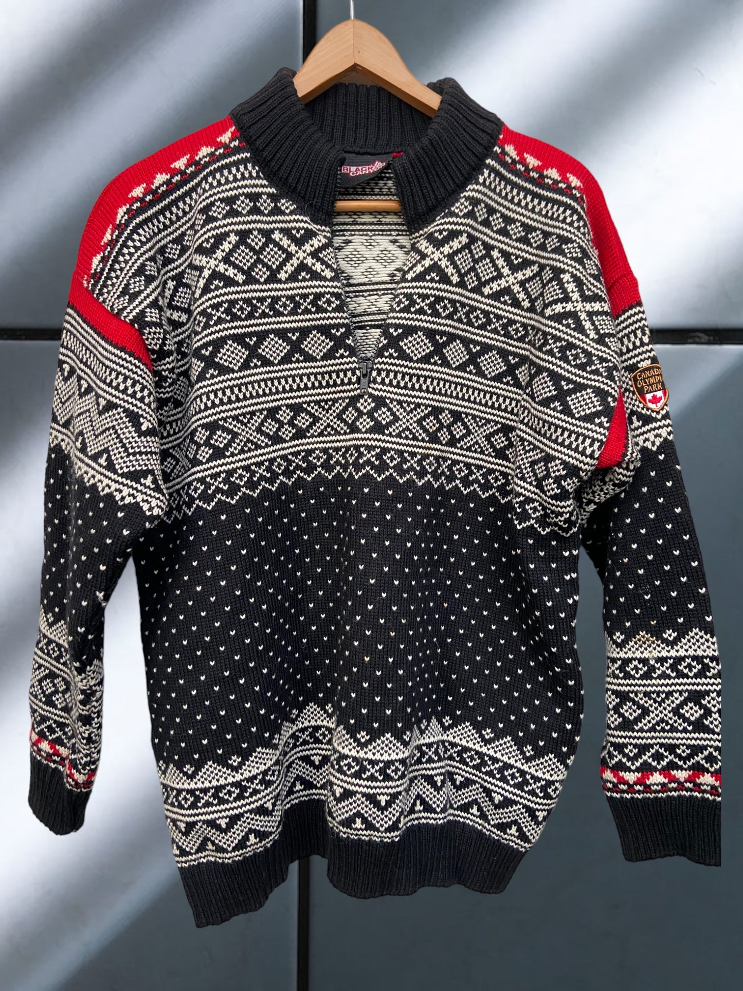 Olympic Park 1/4 Zip Knitted Jumper