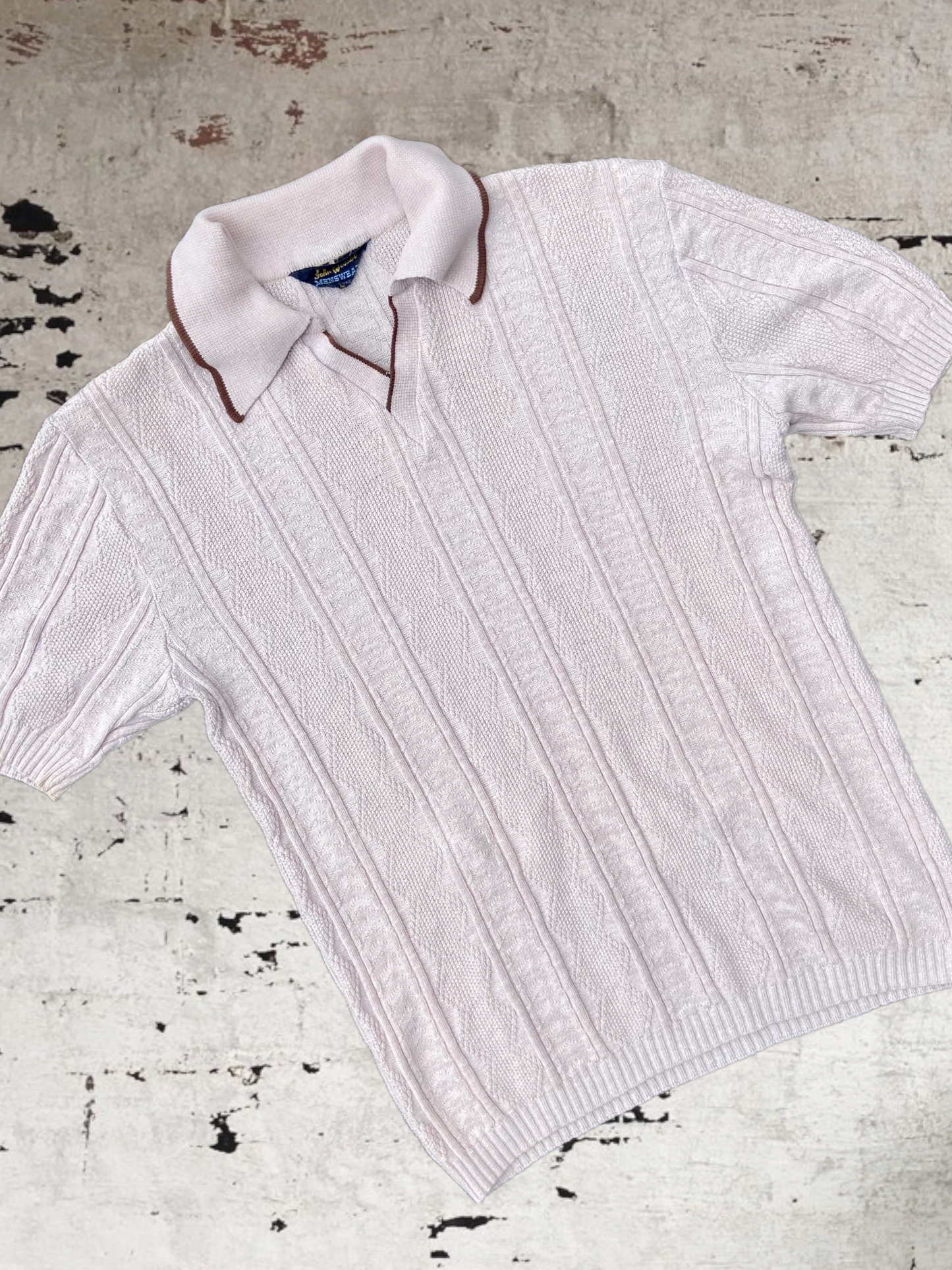 J Webster Retro Polo Size M