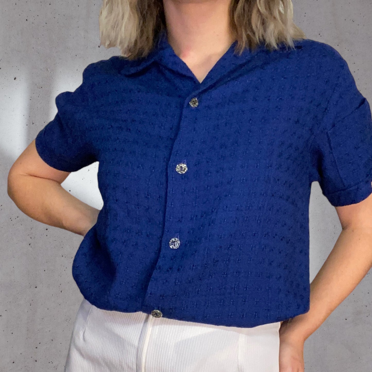 Darlene Blue Blouse