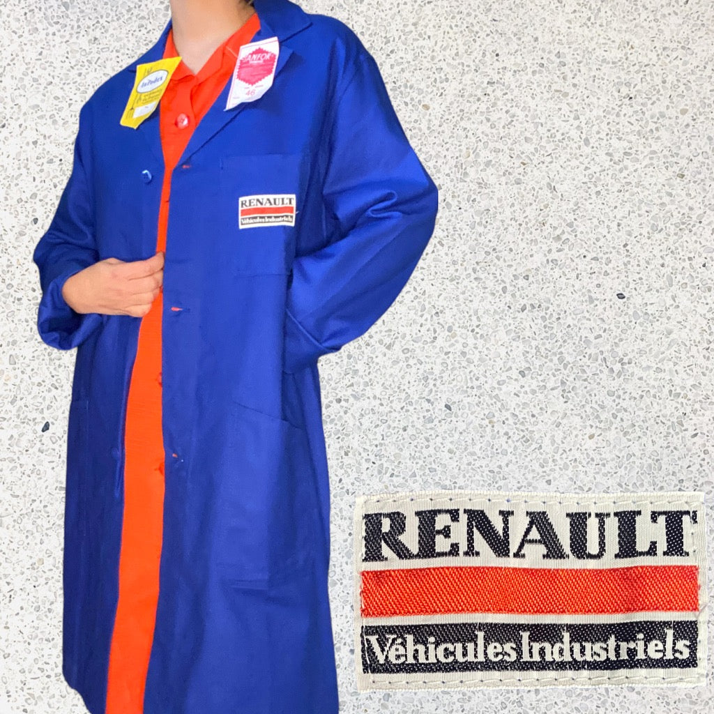 Renault Blue Workwear Coat Size M