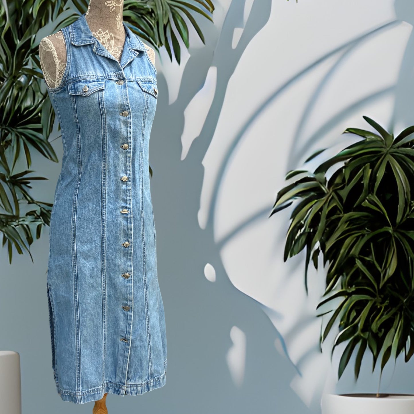 Trash Denim Dress Size 6